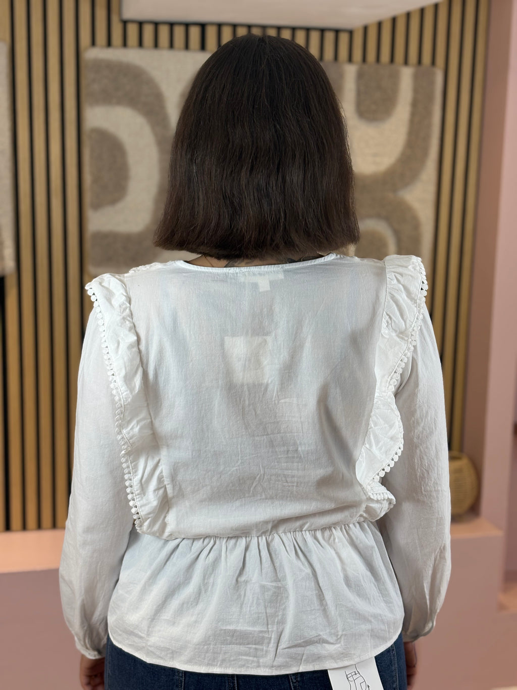 Blouse - Charlie - Blanc