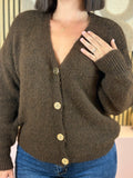 Gilet - Elise - Chocolat