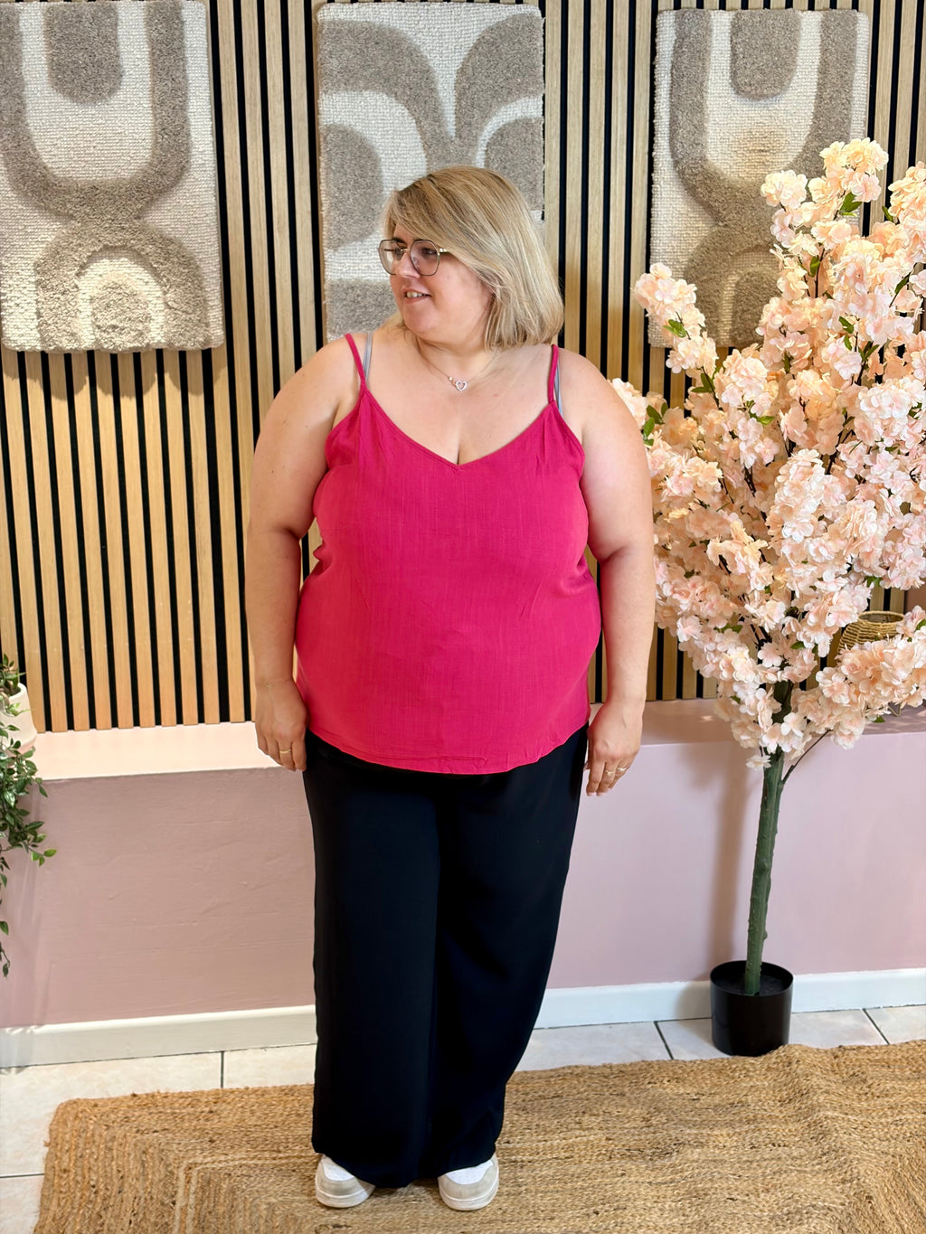 Top - Juliette - Fuchsia