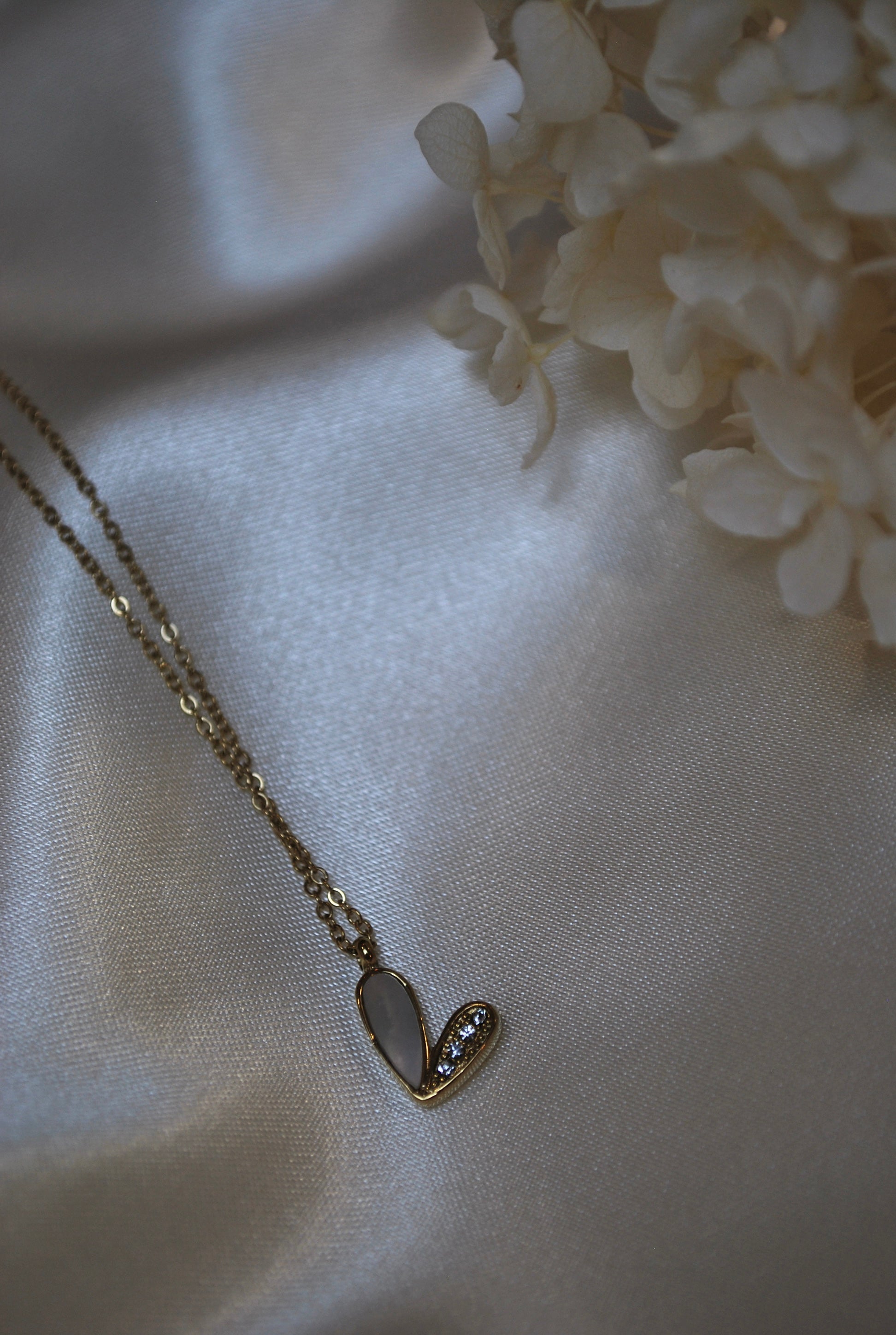 Collier - Jade - Doré