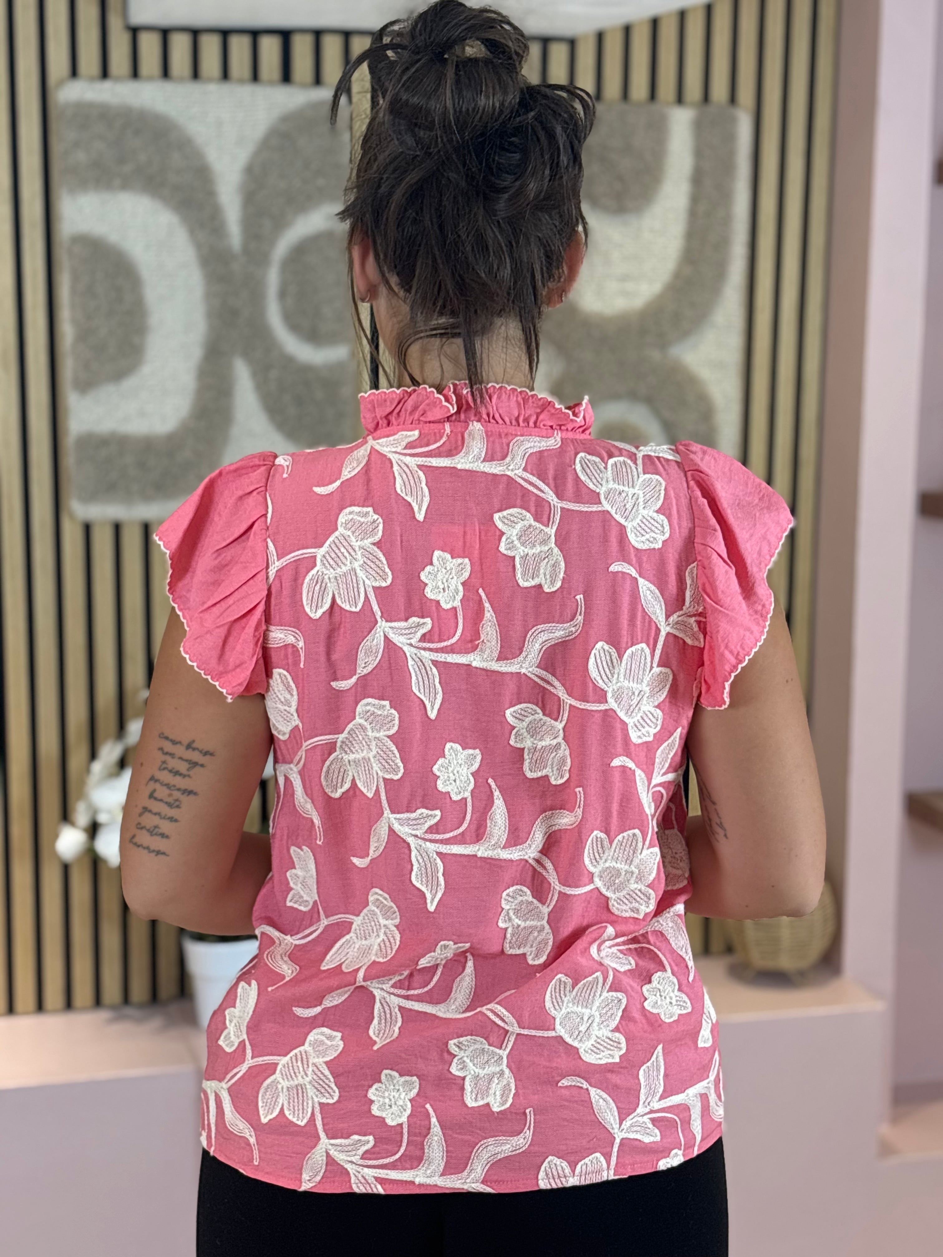 Blouse - Valence - Rose