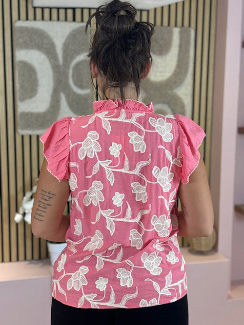 Blouse - Valence - Rose