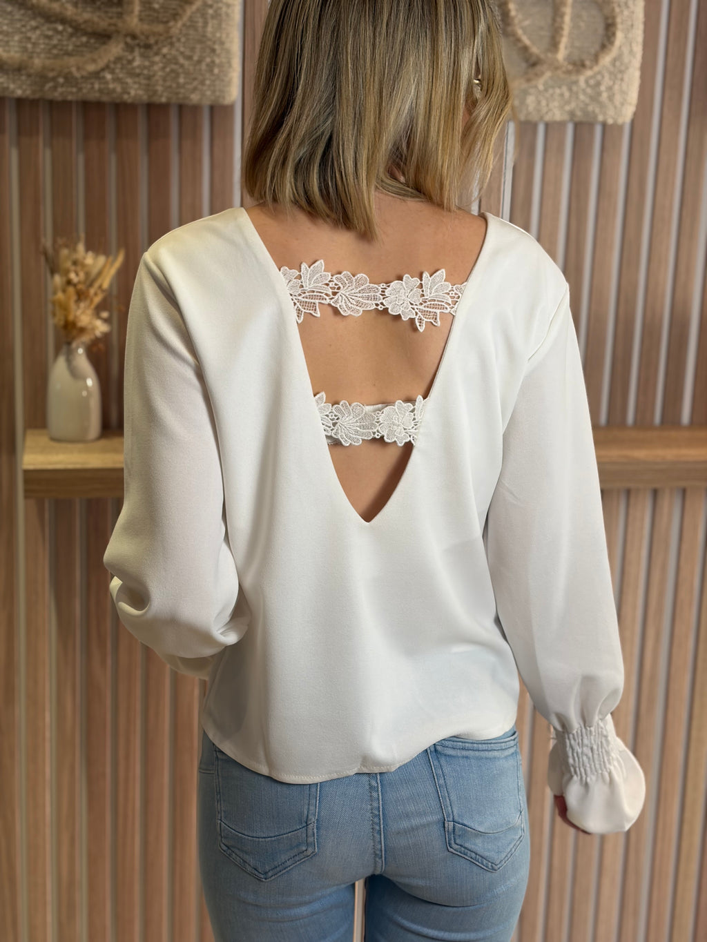 Blouse - Sienna - Blanc
