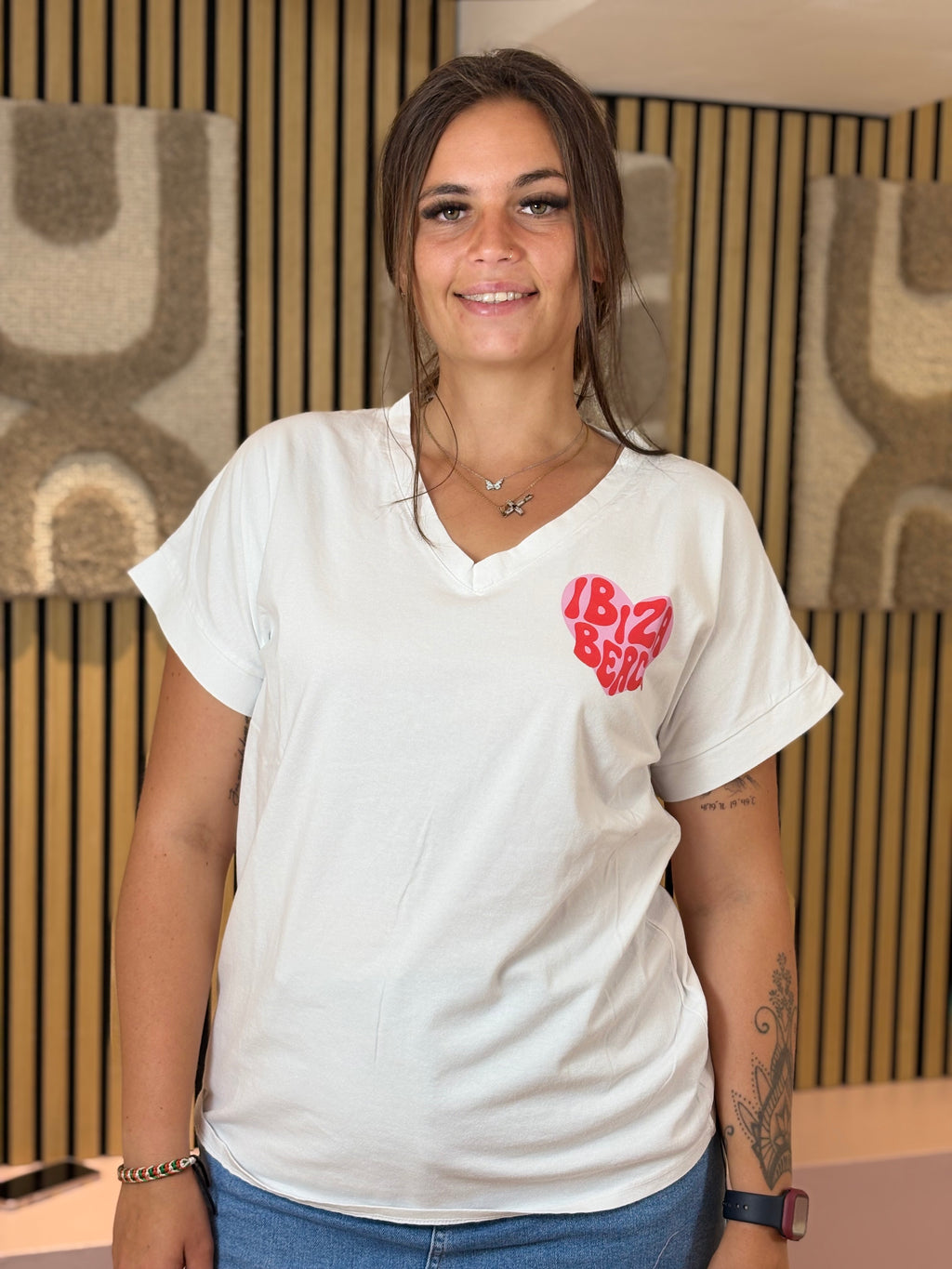 T-shirt - Ibiza - Blanc