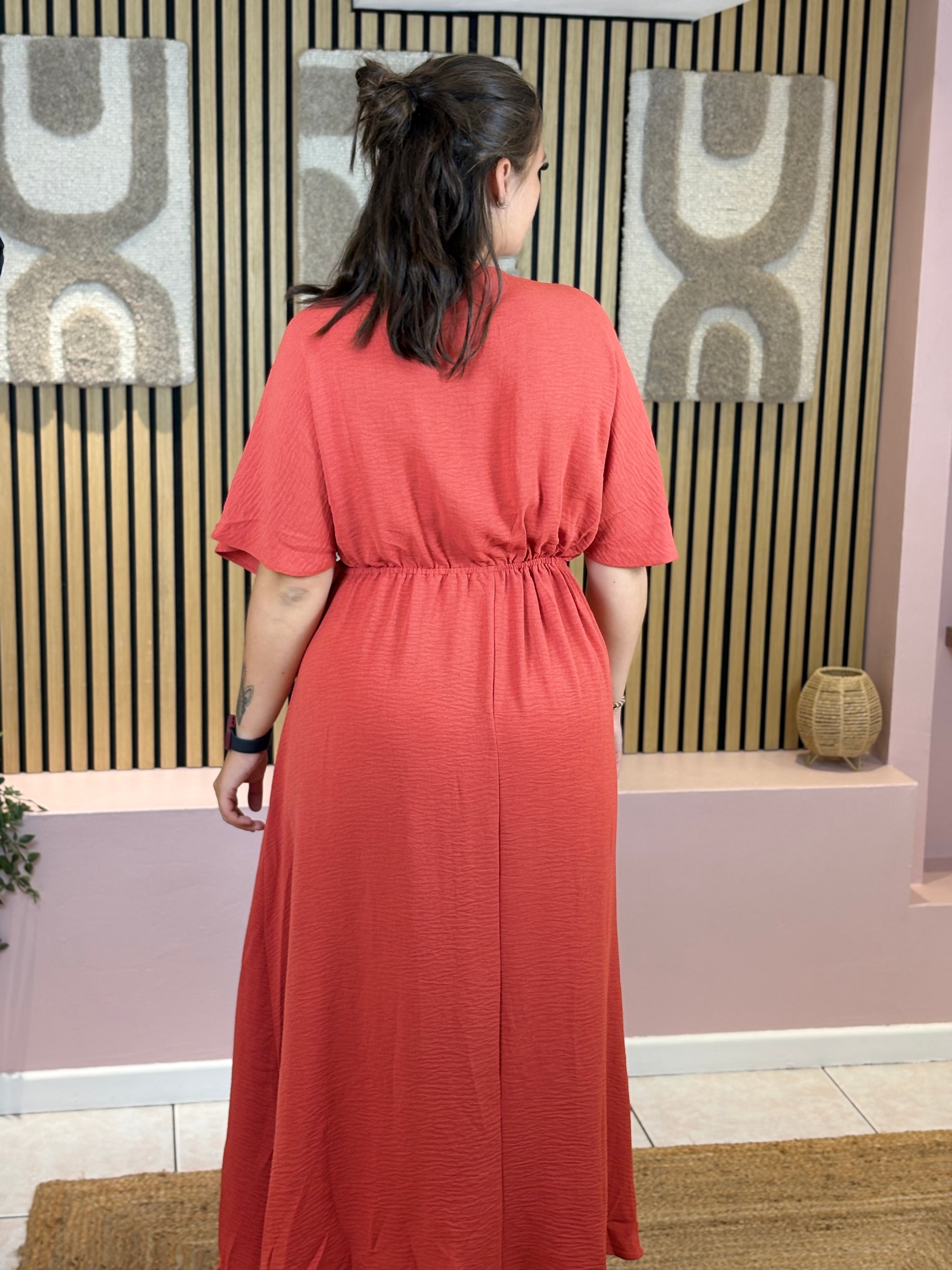 Robe Longue - Esmeralda - Rouille