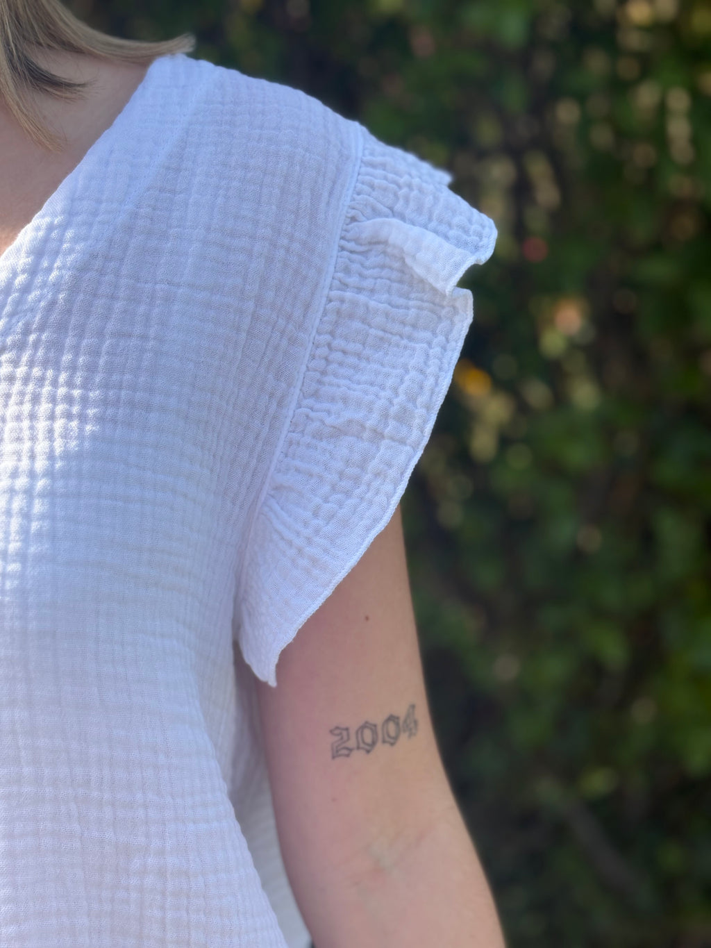 Blouse - Alba - Blanc