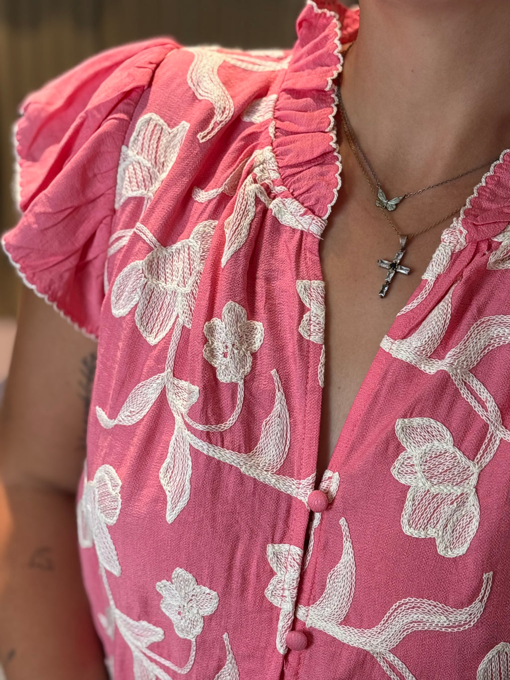 Blouse - Valence - Rose