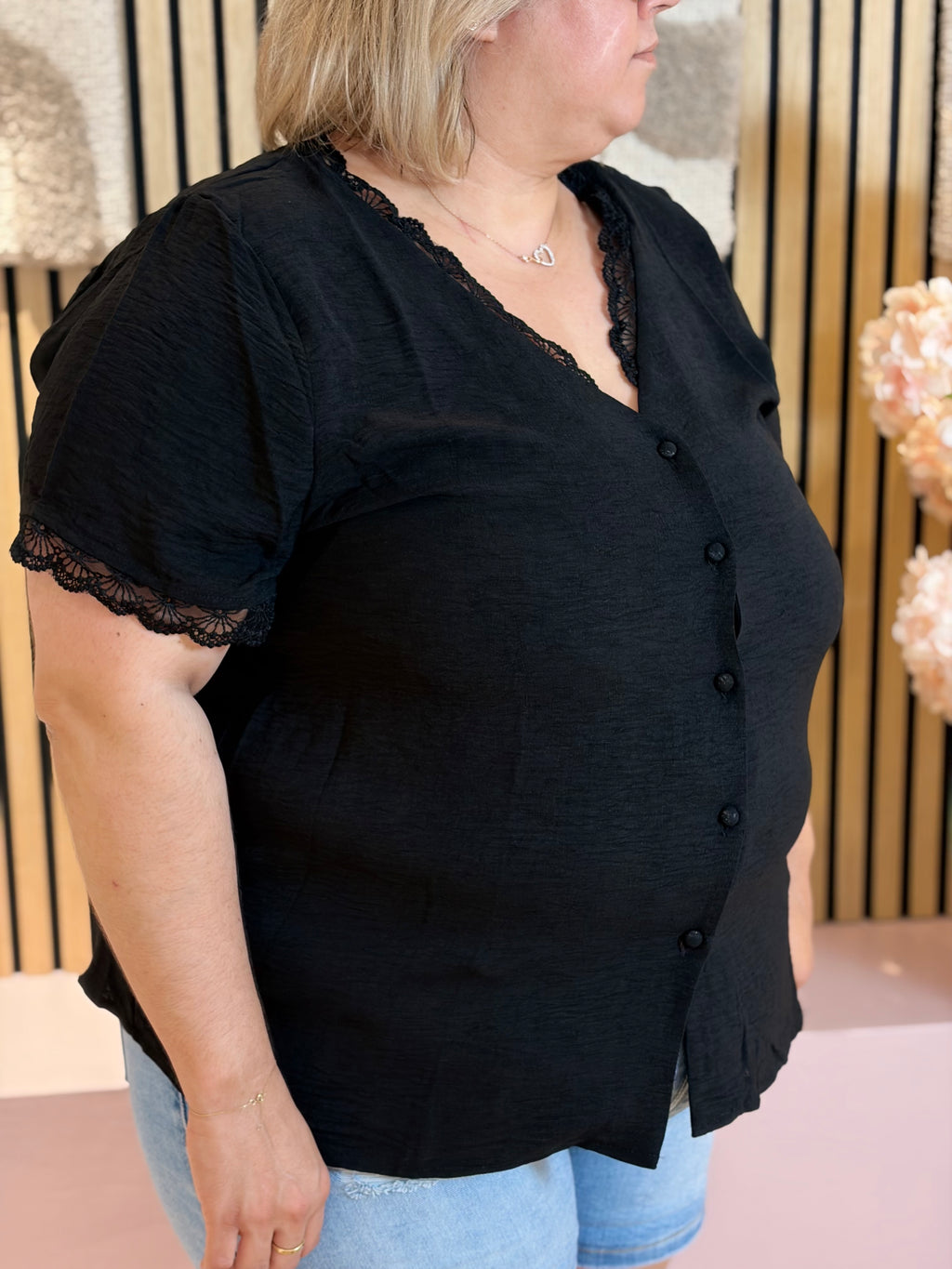 Blouse - Lena - Noir