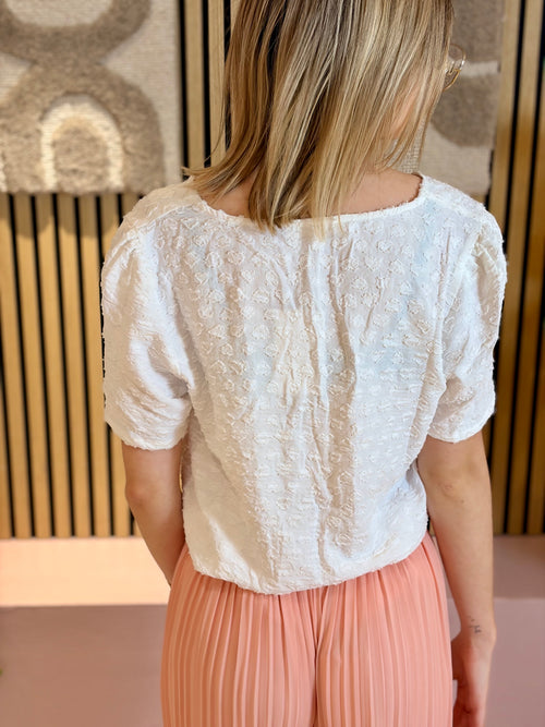 Blouse - Carmen - Blanc