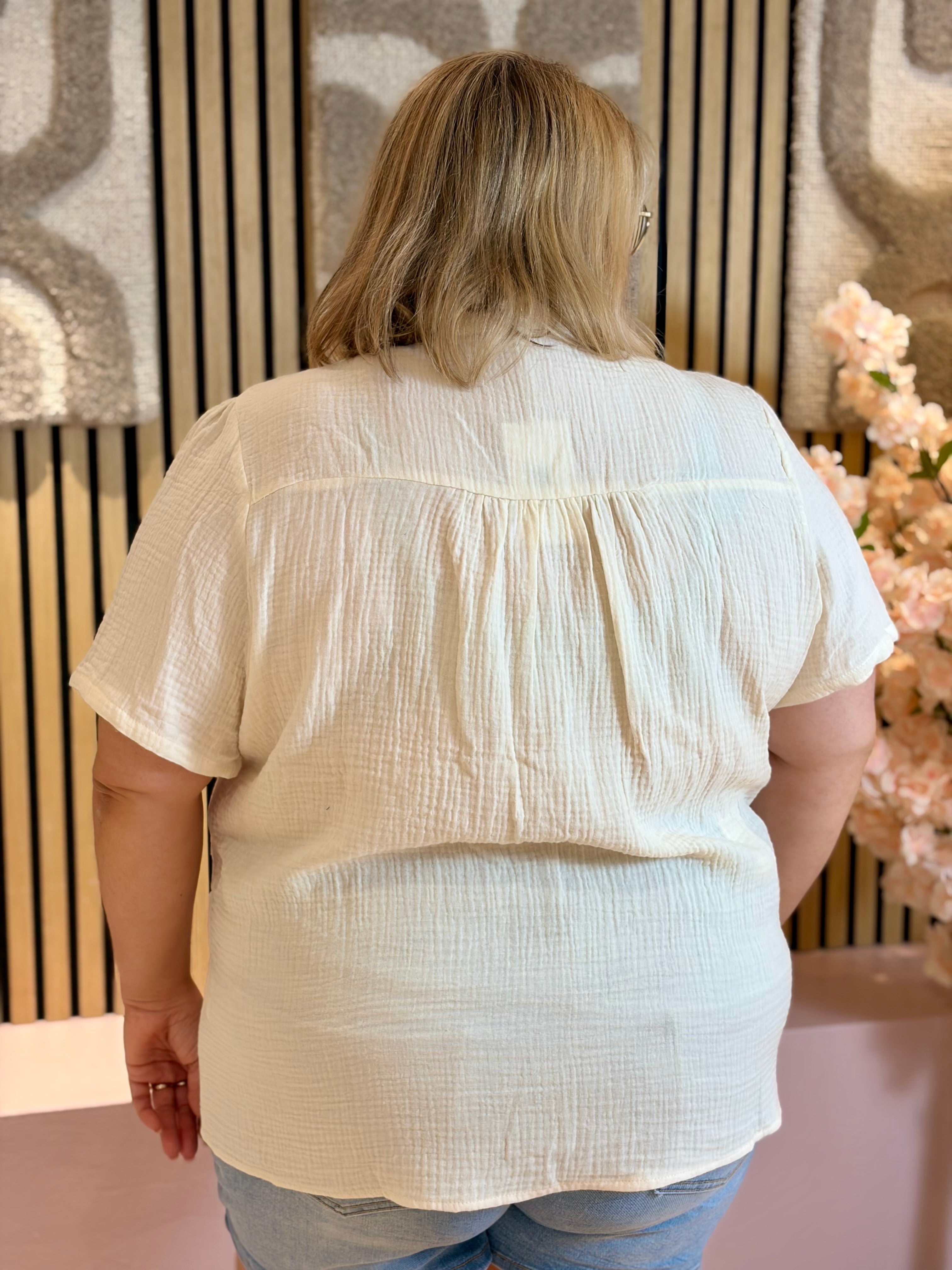 Blouse - Tina - Beige