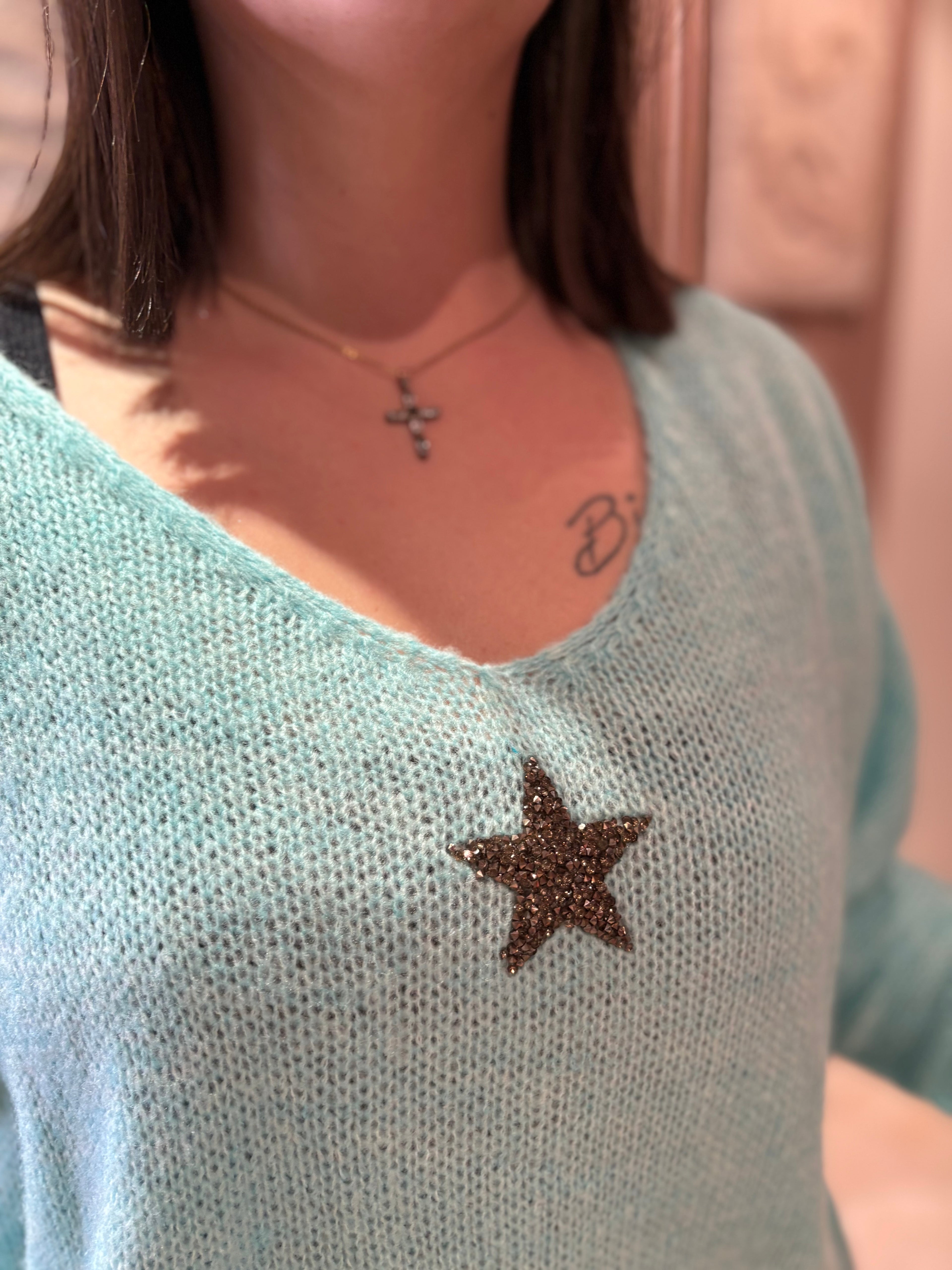 Pull - Holly - Turquoise