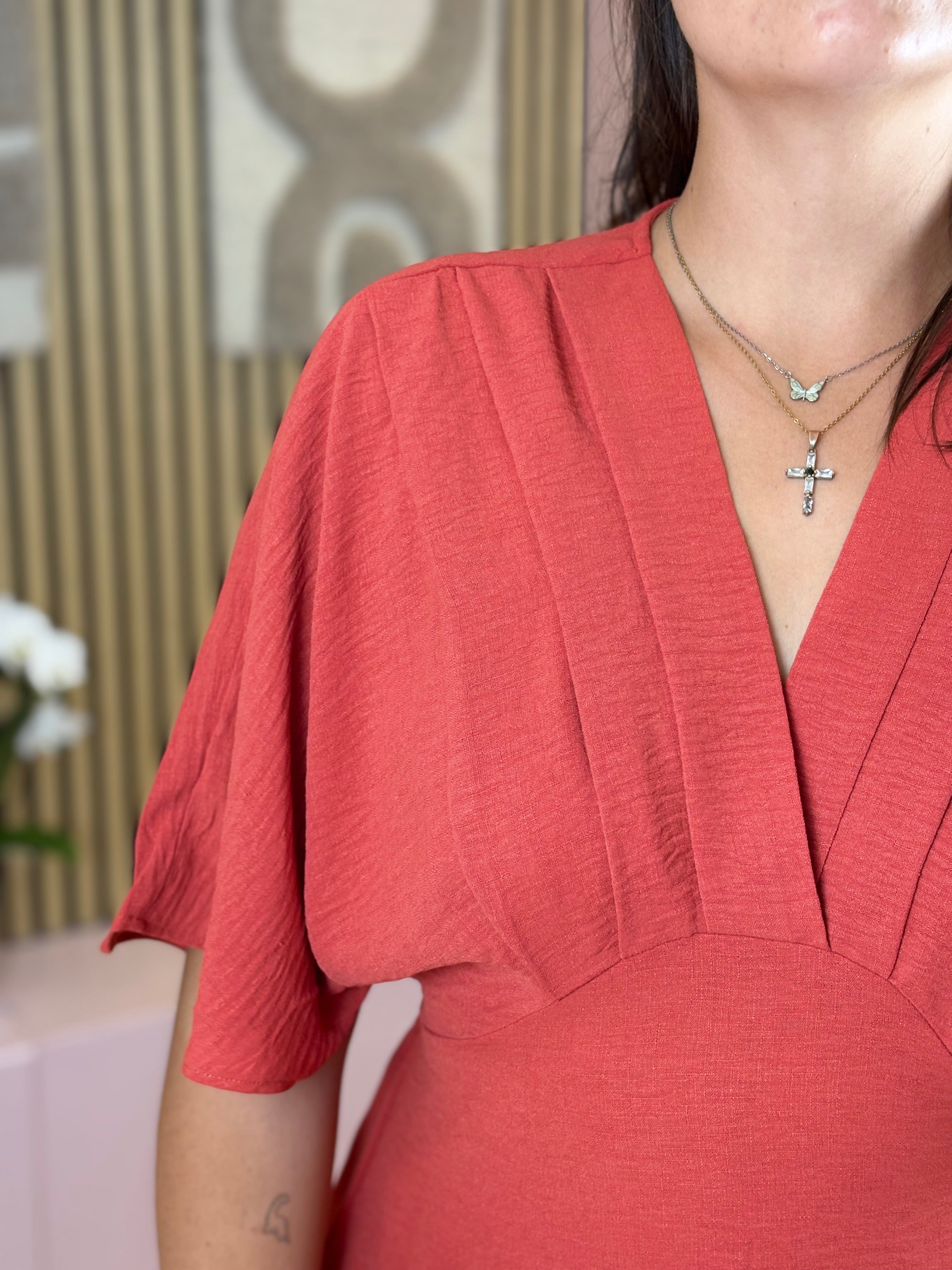 Robe Longue - Esmeralda - Rouille