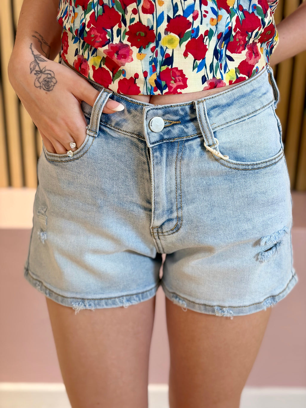 Short - Ella - Bleu