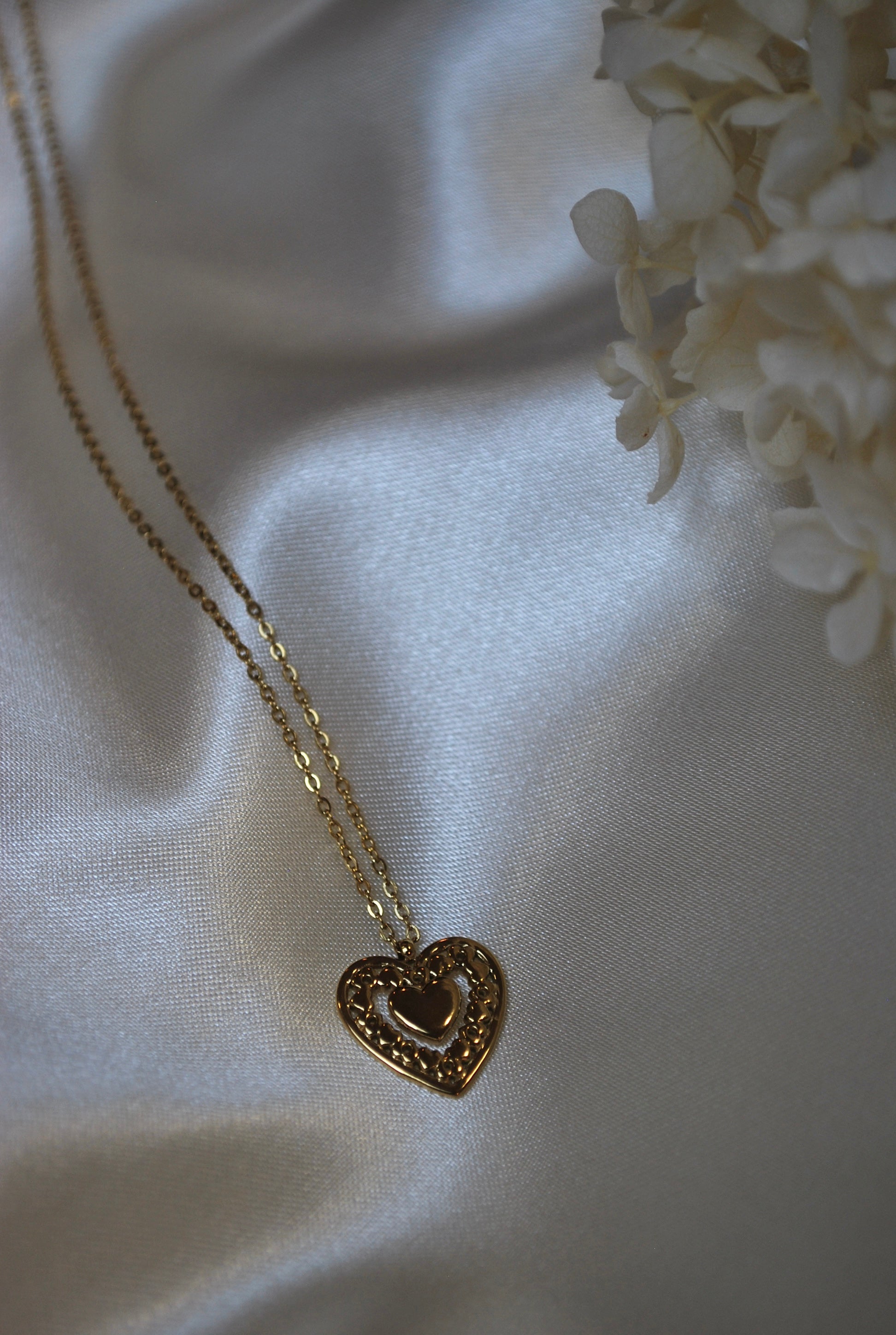 Collier - Jade - Doré