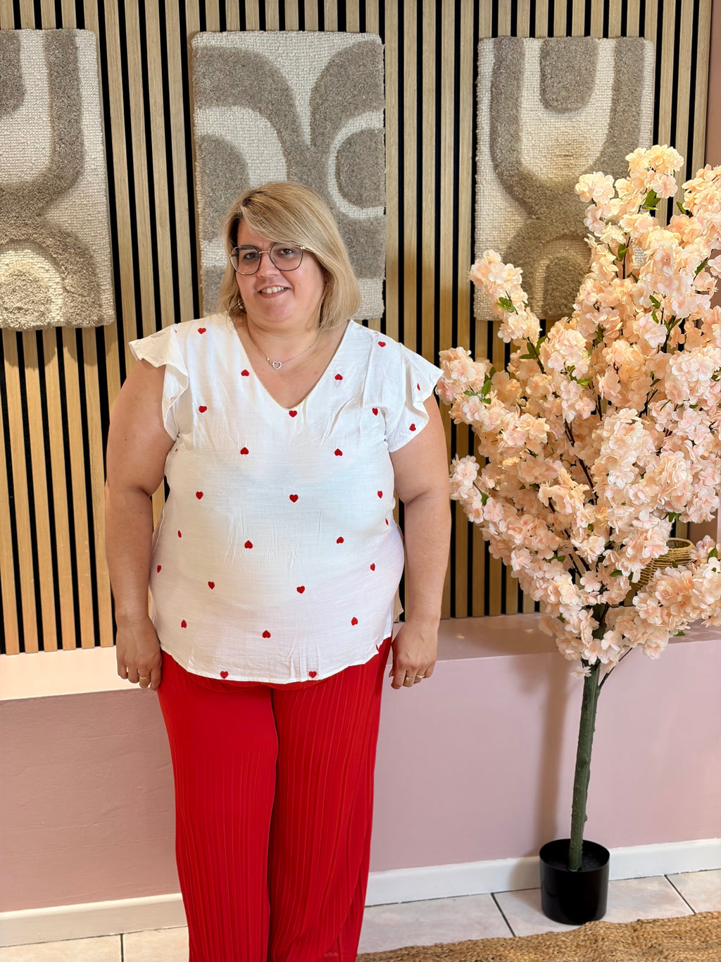 Blouse - Ava - Blanc