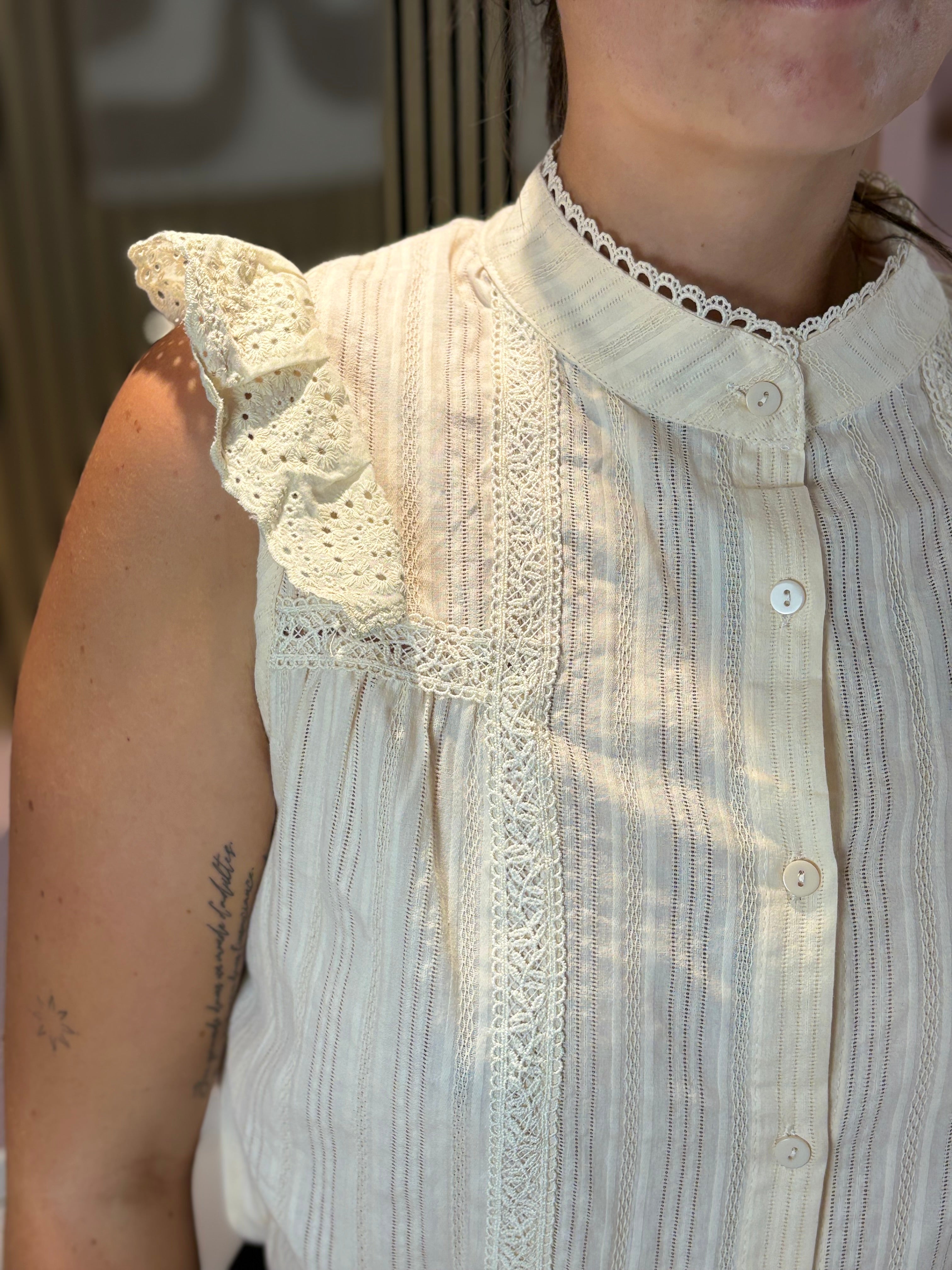 Blouse - Camille - Beige
