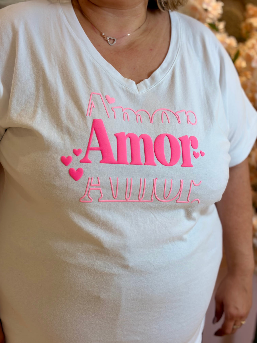 T-shirt - Maureen - Rose