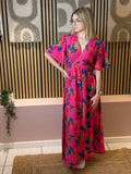 Robe Longue - Chiara - Fuchsia