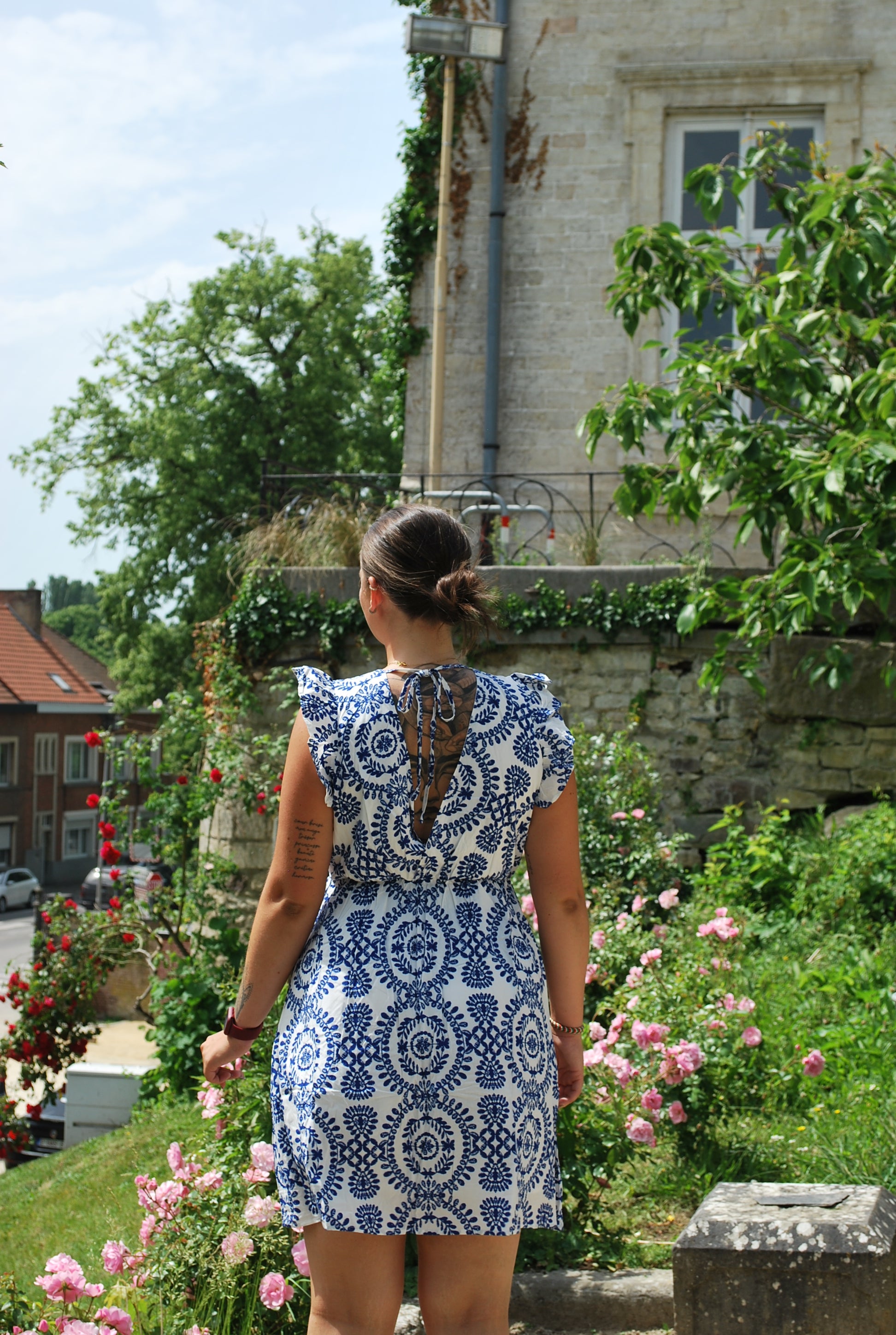 Robe Courte - Lou - Bleu