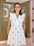 Robe Courte - Garance - Blanc