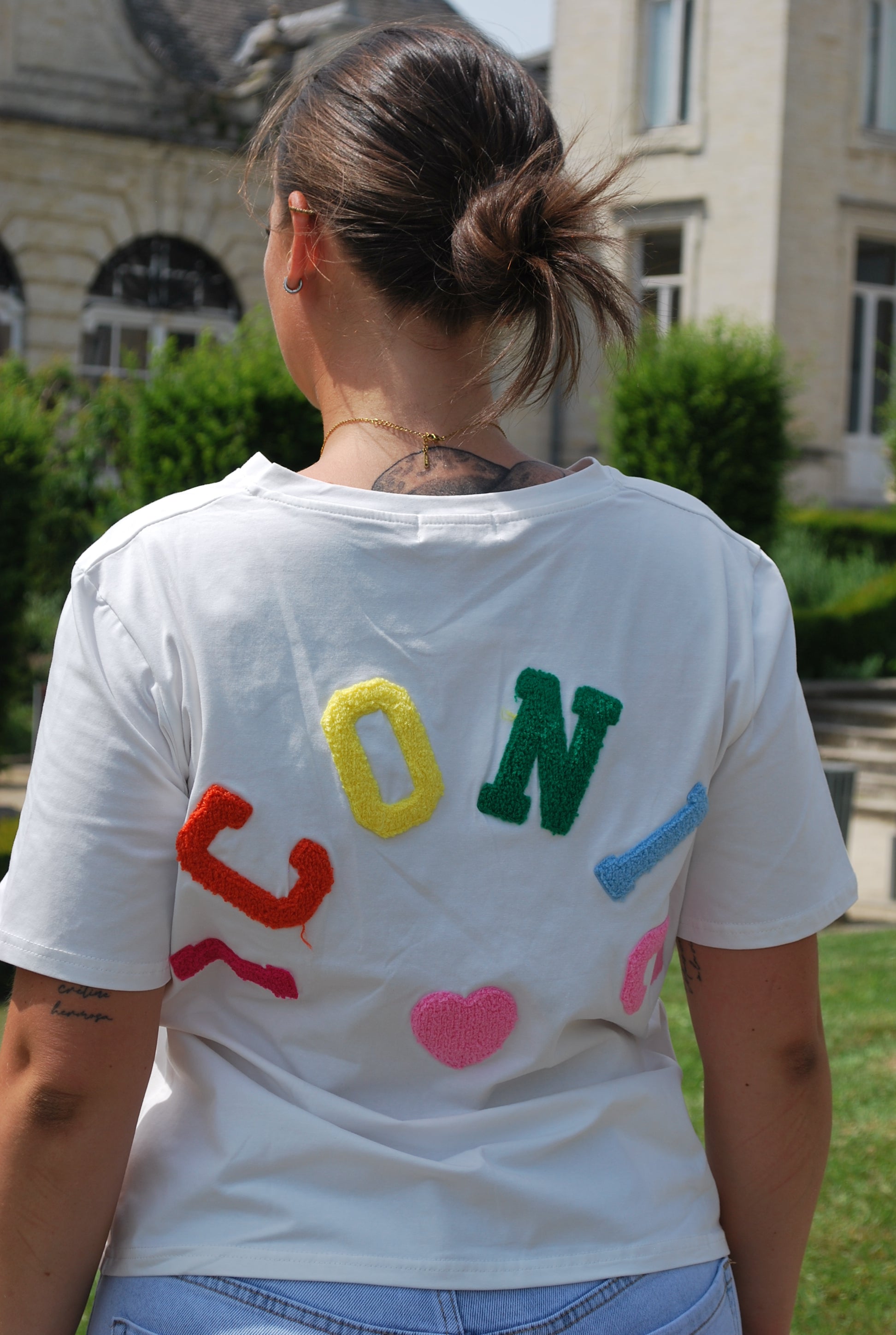 T-shirt - Elisa - Blanc