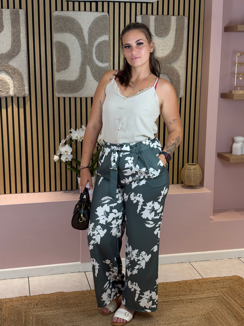 Pantalon - Ava - Kaki