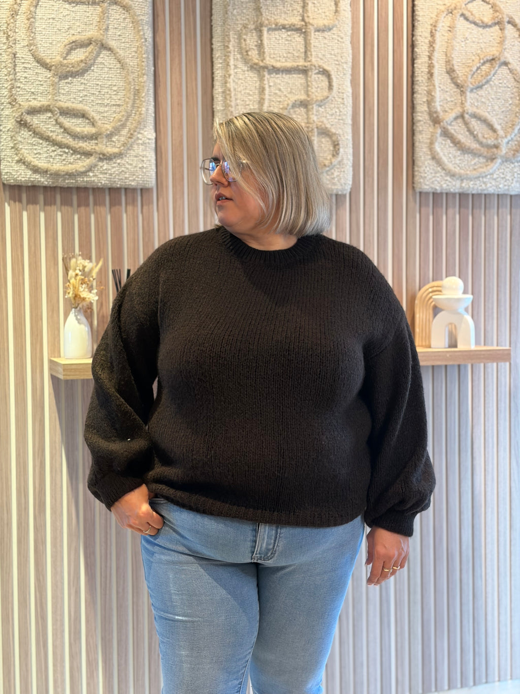 Pull - Anouck - Chocolat