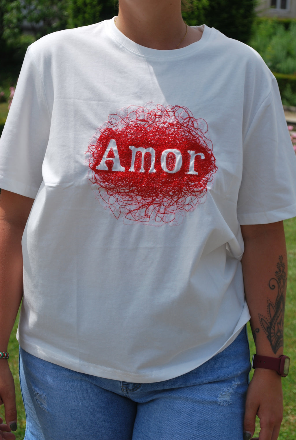 T-shirt - Amor - Blanc