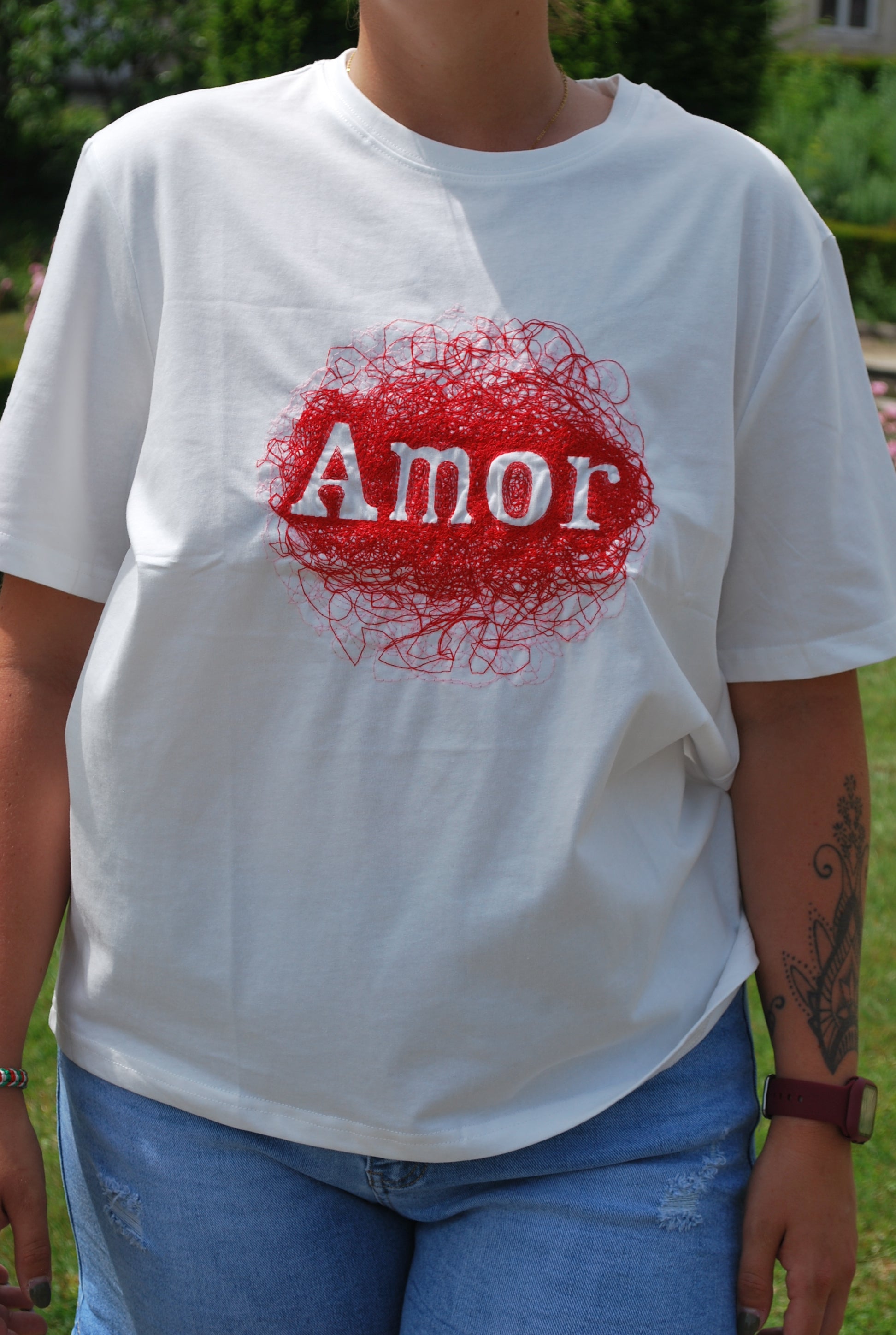 T-shirt - Amor - Blanc