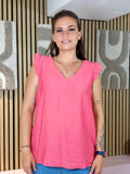 Blouse - Clara - Fuchsia