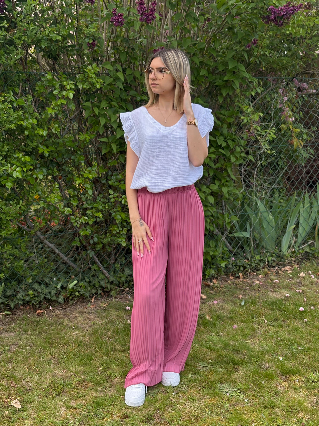 Blouse - Alba - Blanc