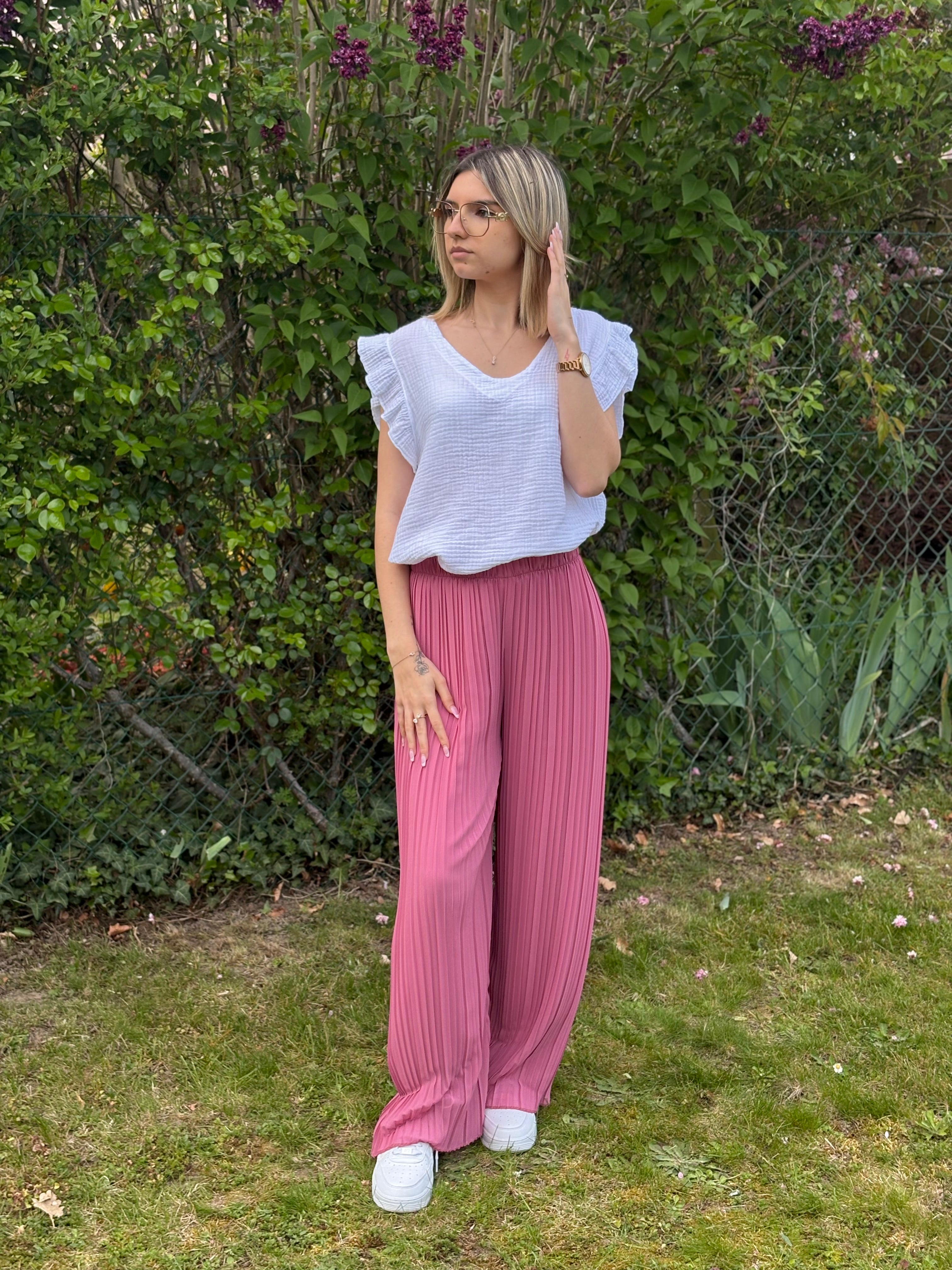 Blouse - Alba - Blanc