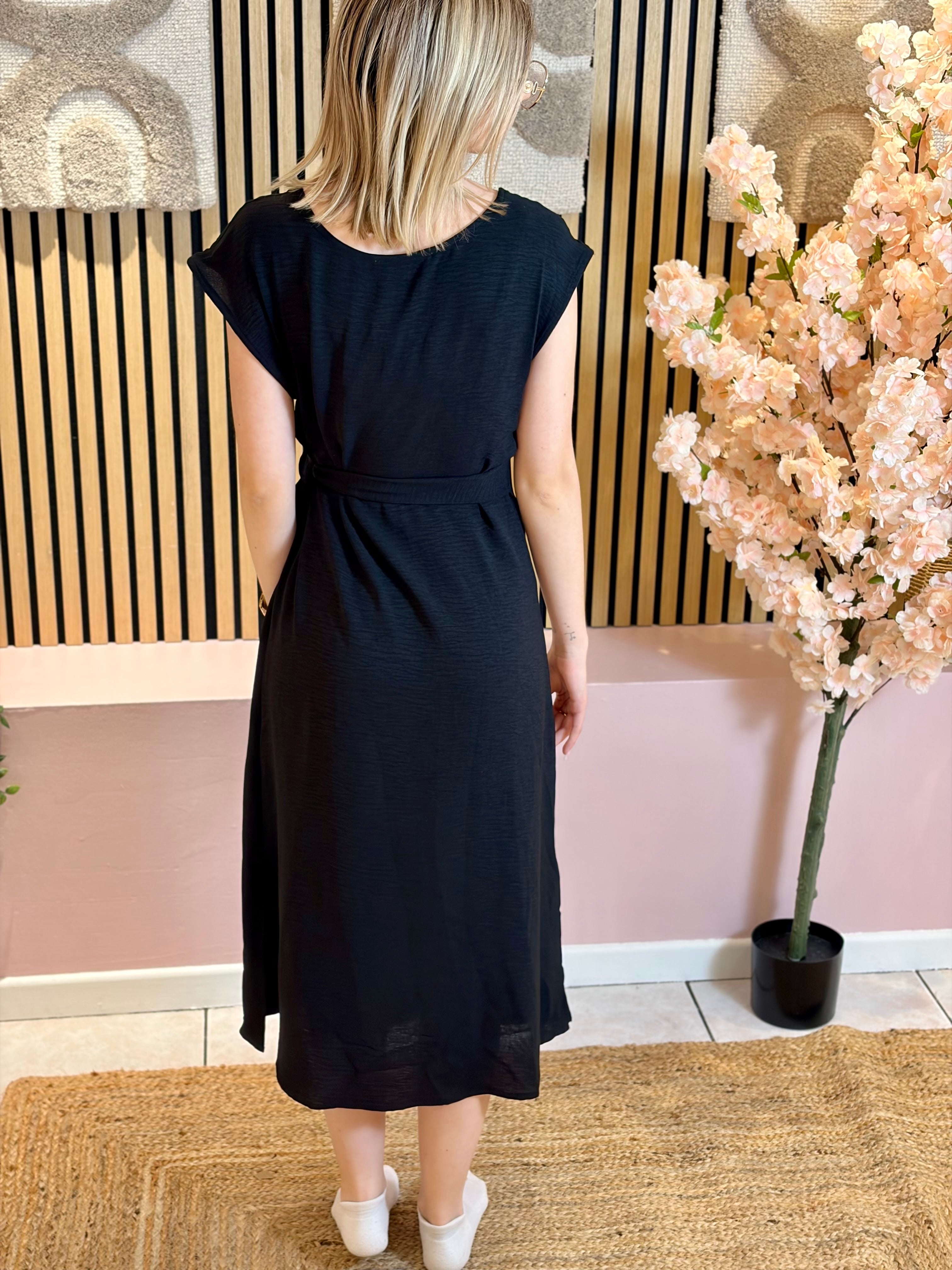 Robe Longue - Lia - Noir
