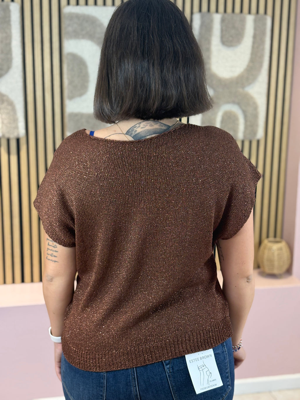 Gilet - Leonie - Chocolat