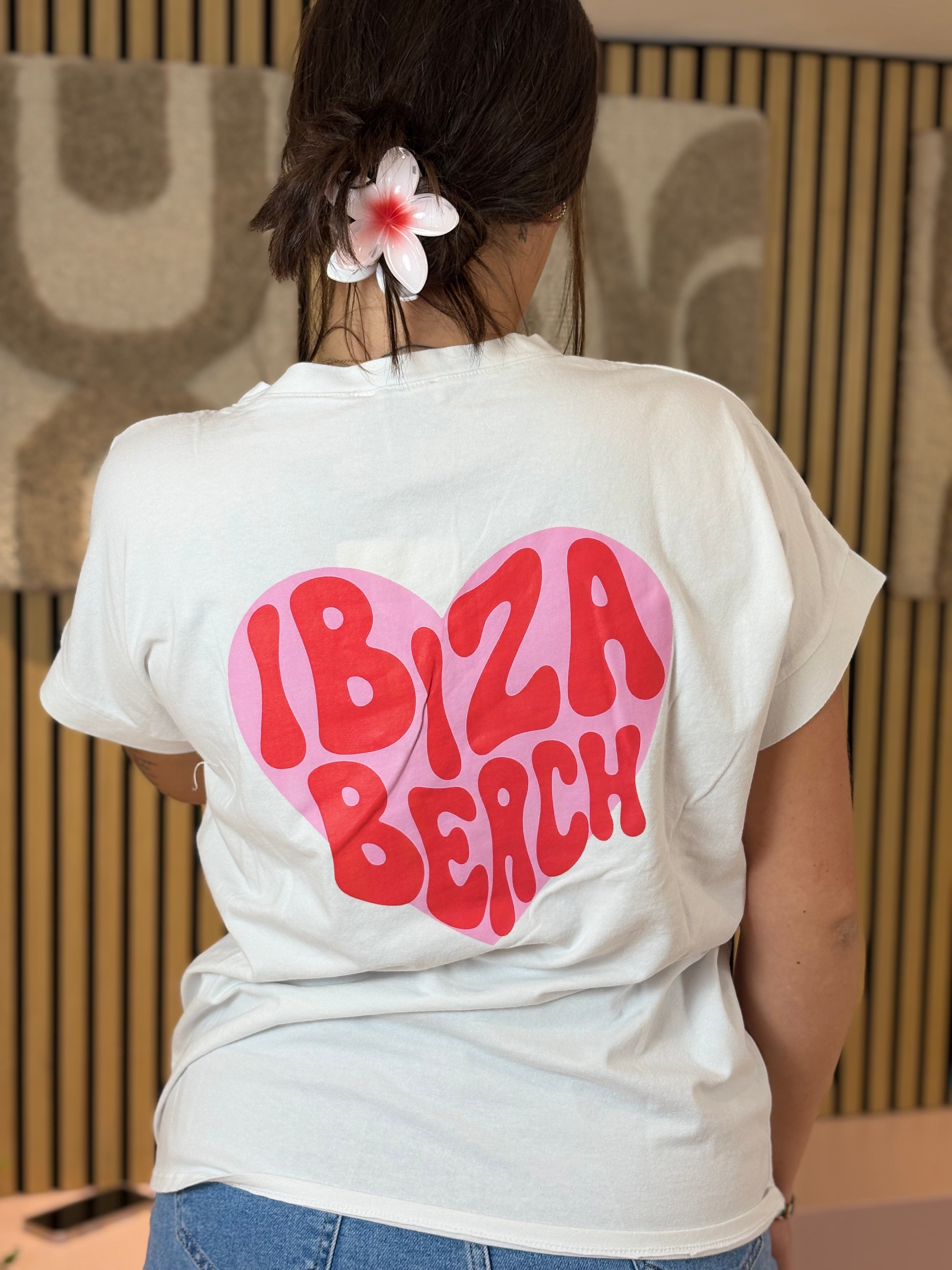 T-shirt - Ibiza - Blanc