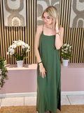 Robe Longue - Lana - Kaki