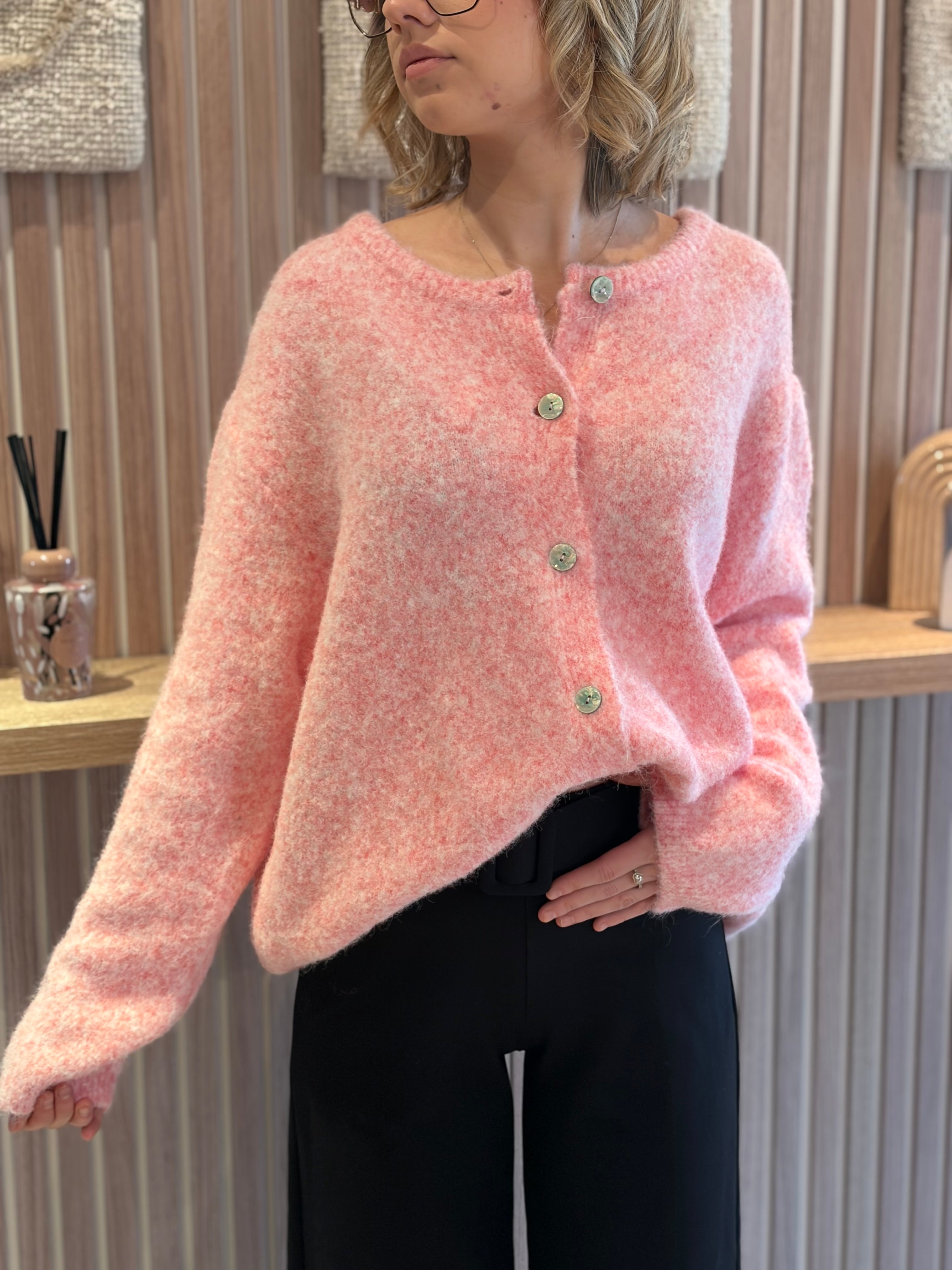 Gilet - Helena - Rose