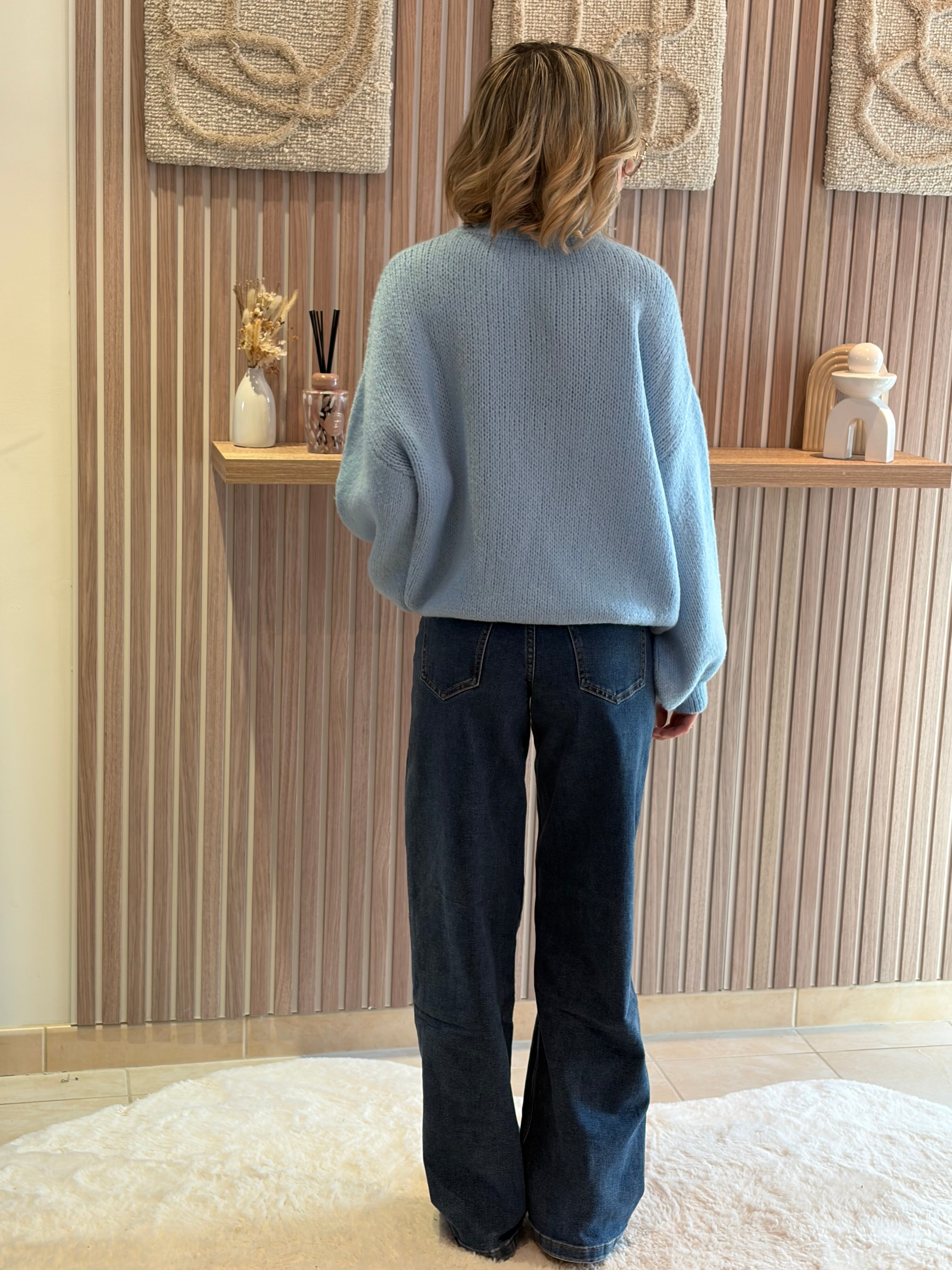 Pull - Anouck - Bleu