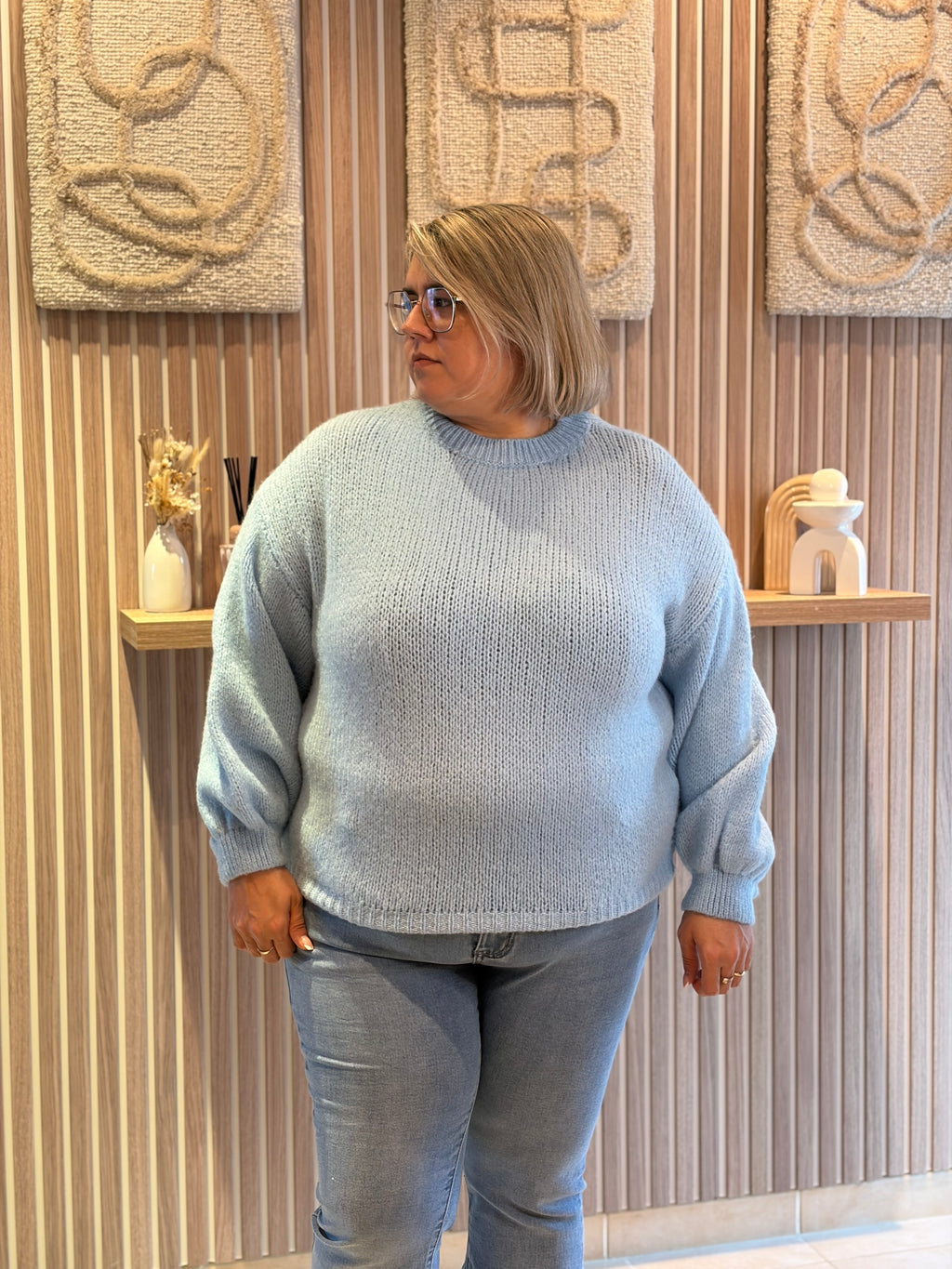 Pull - Anouck - Bleu