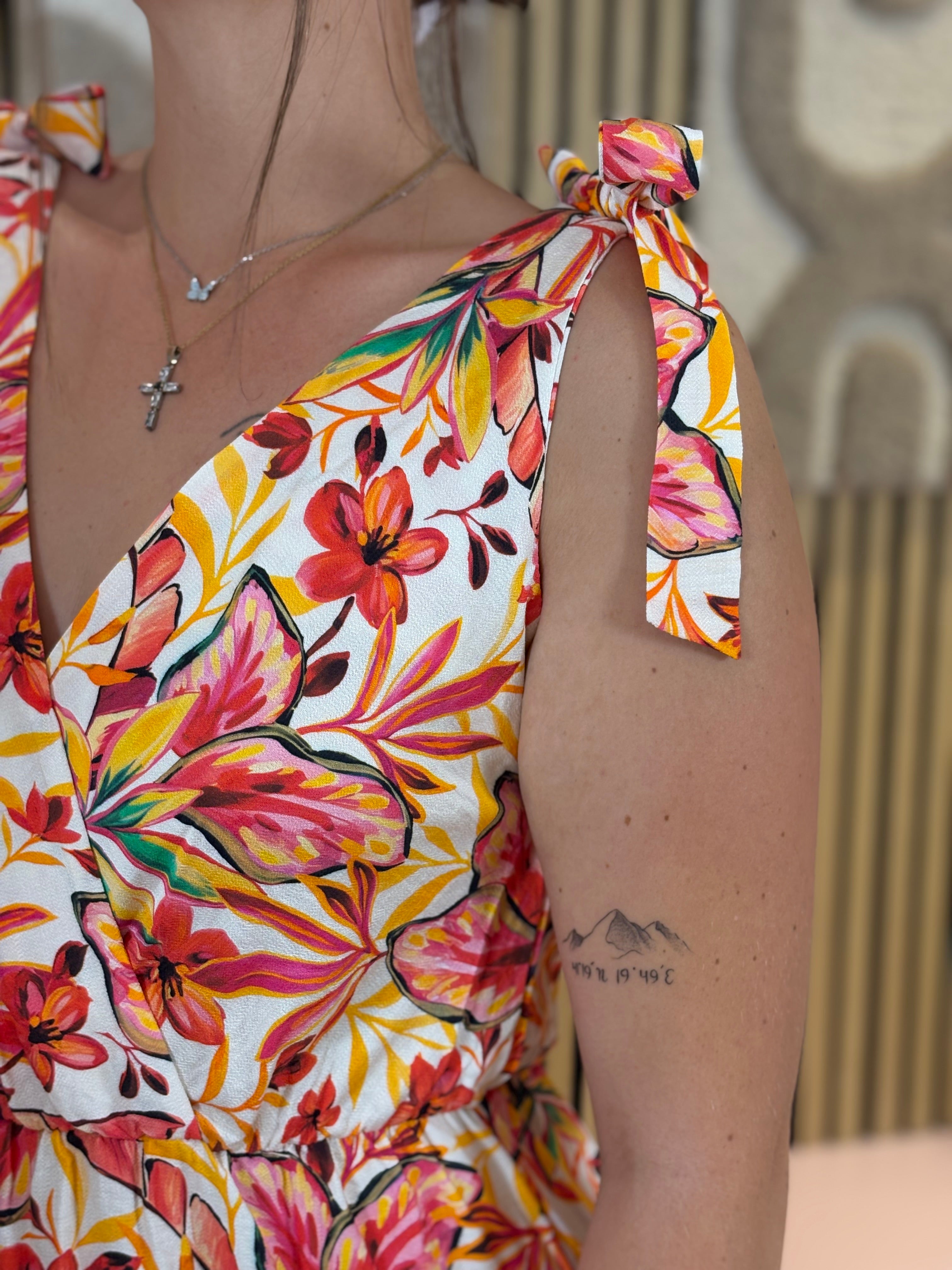 Robe Longue - Ninon - Orange