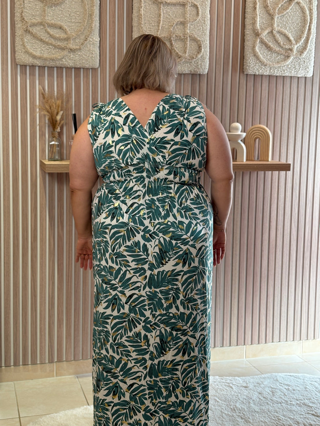 Robe Longue - Luna - Verte