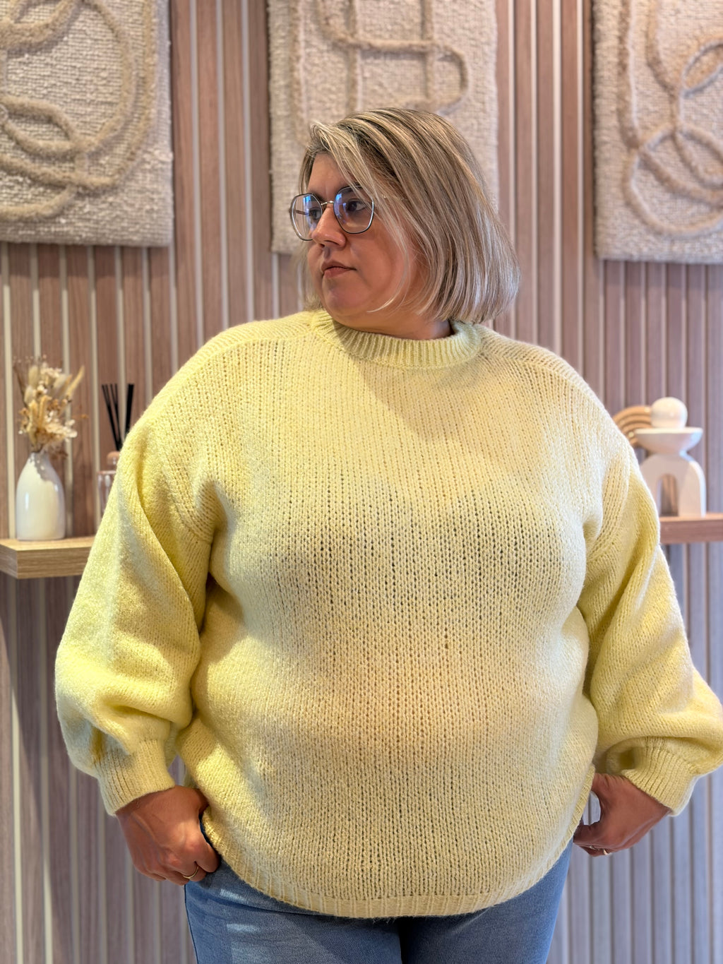 Pull - Anouck - Jaune