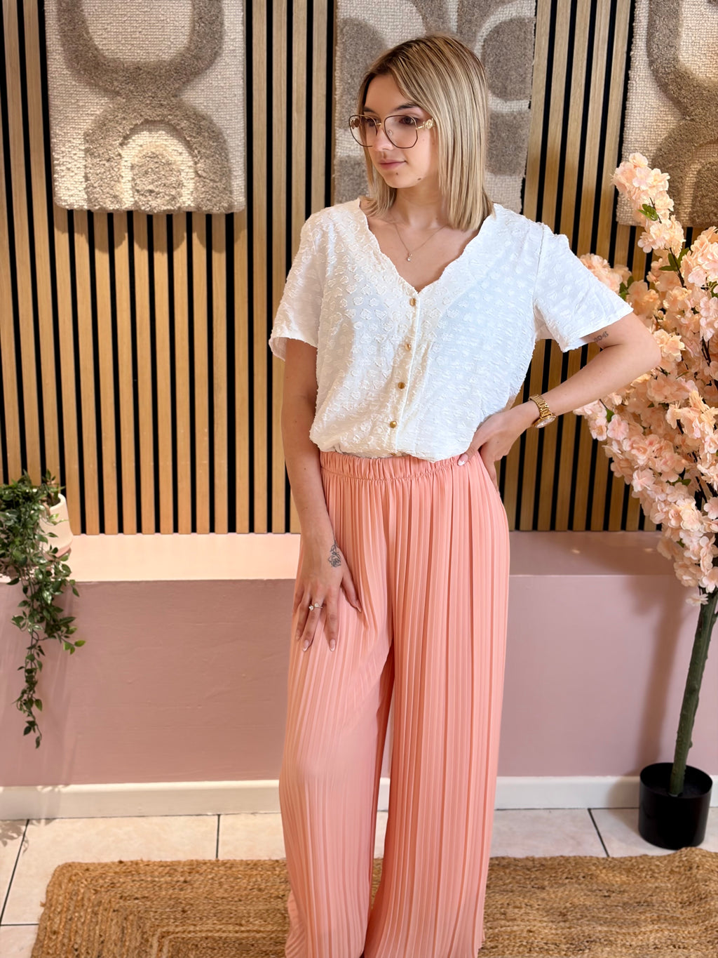 Blouse - Carmen - Blanc