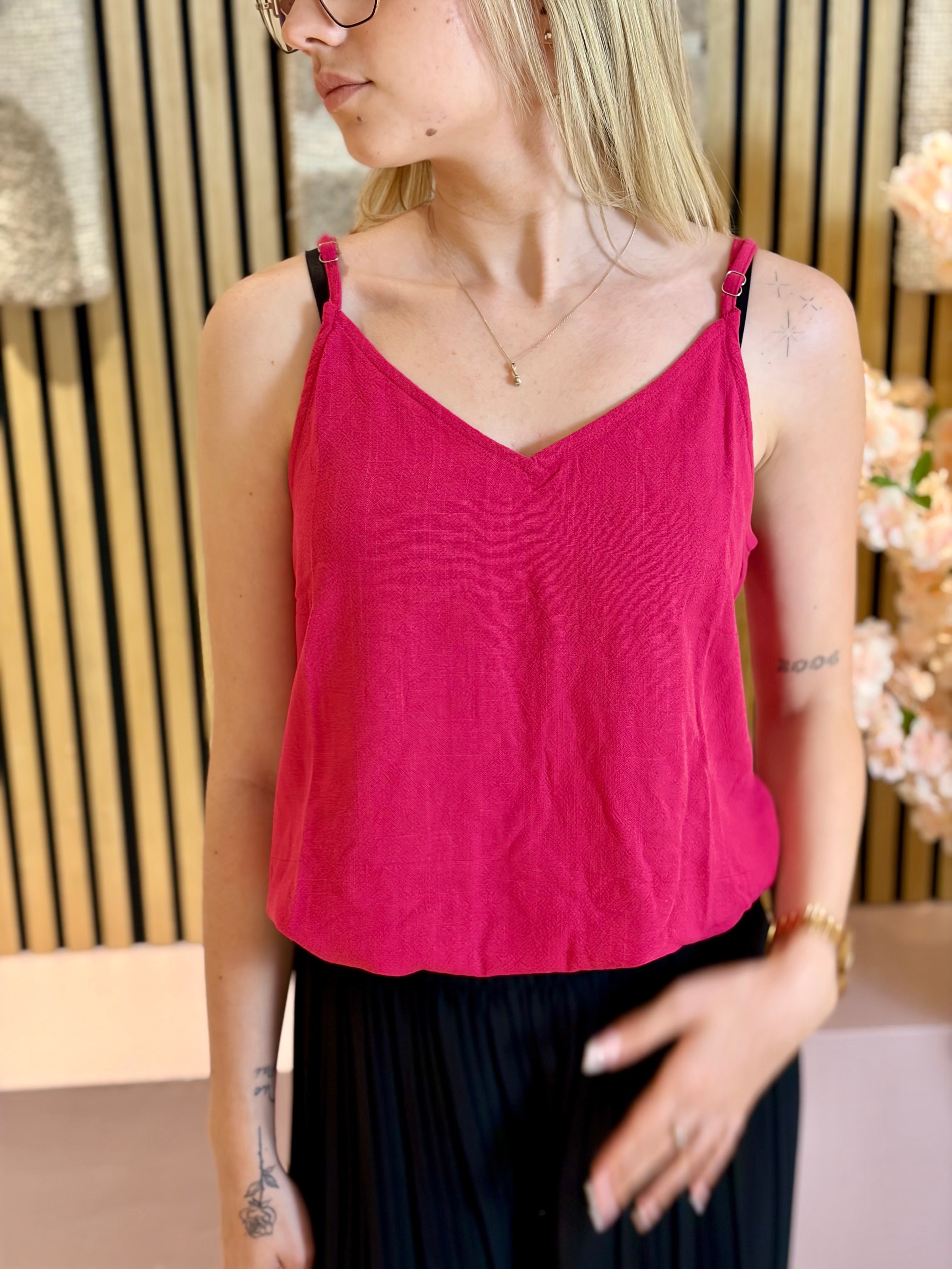 Top - Juliette - Fuchsia