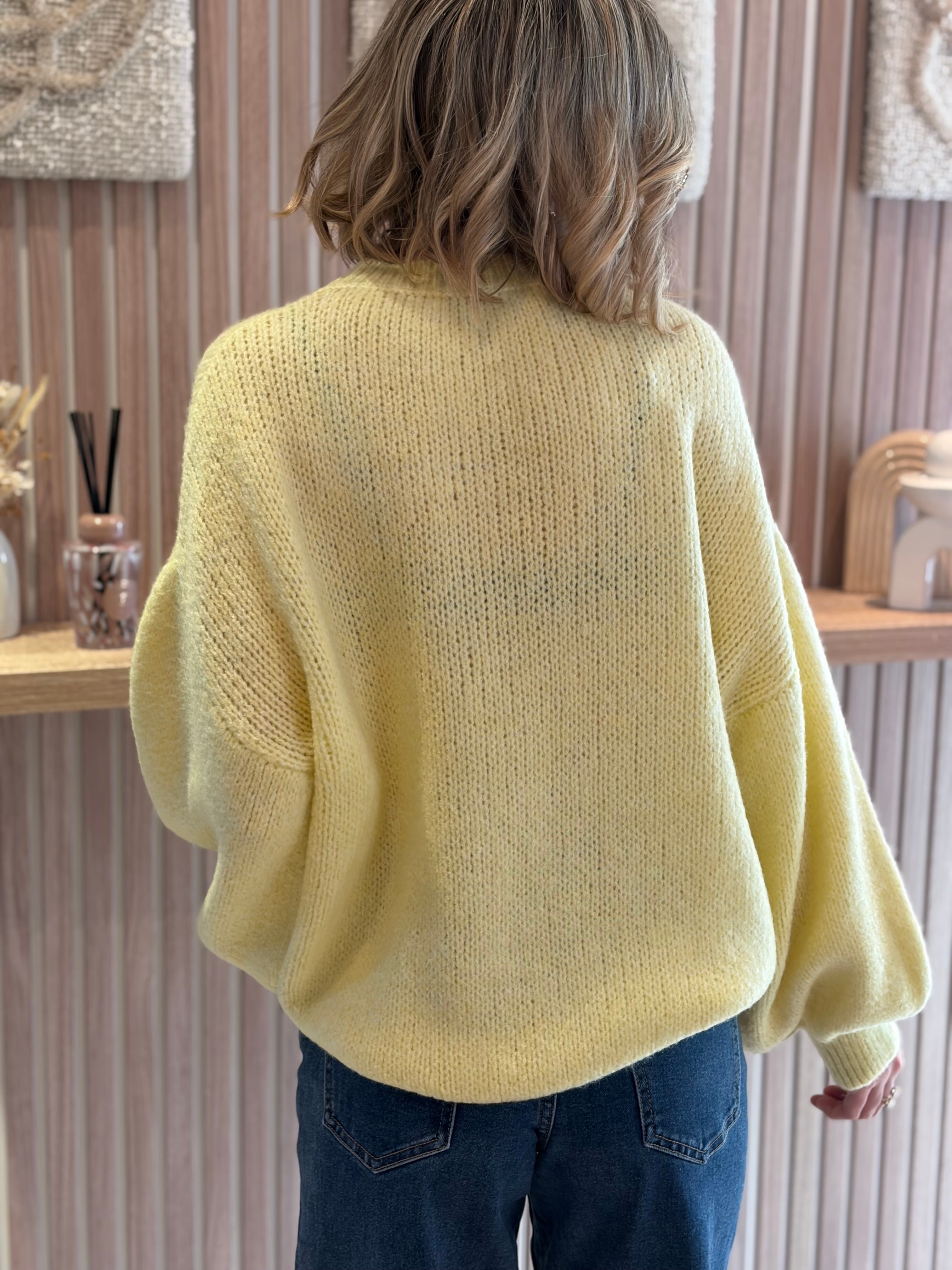 Pull - Anouck - Jaune