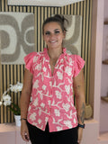 Blouse - Valence - Rose