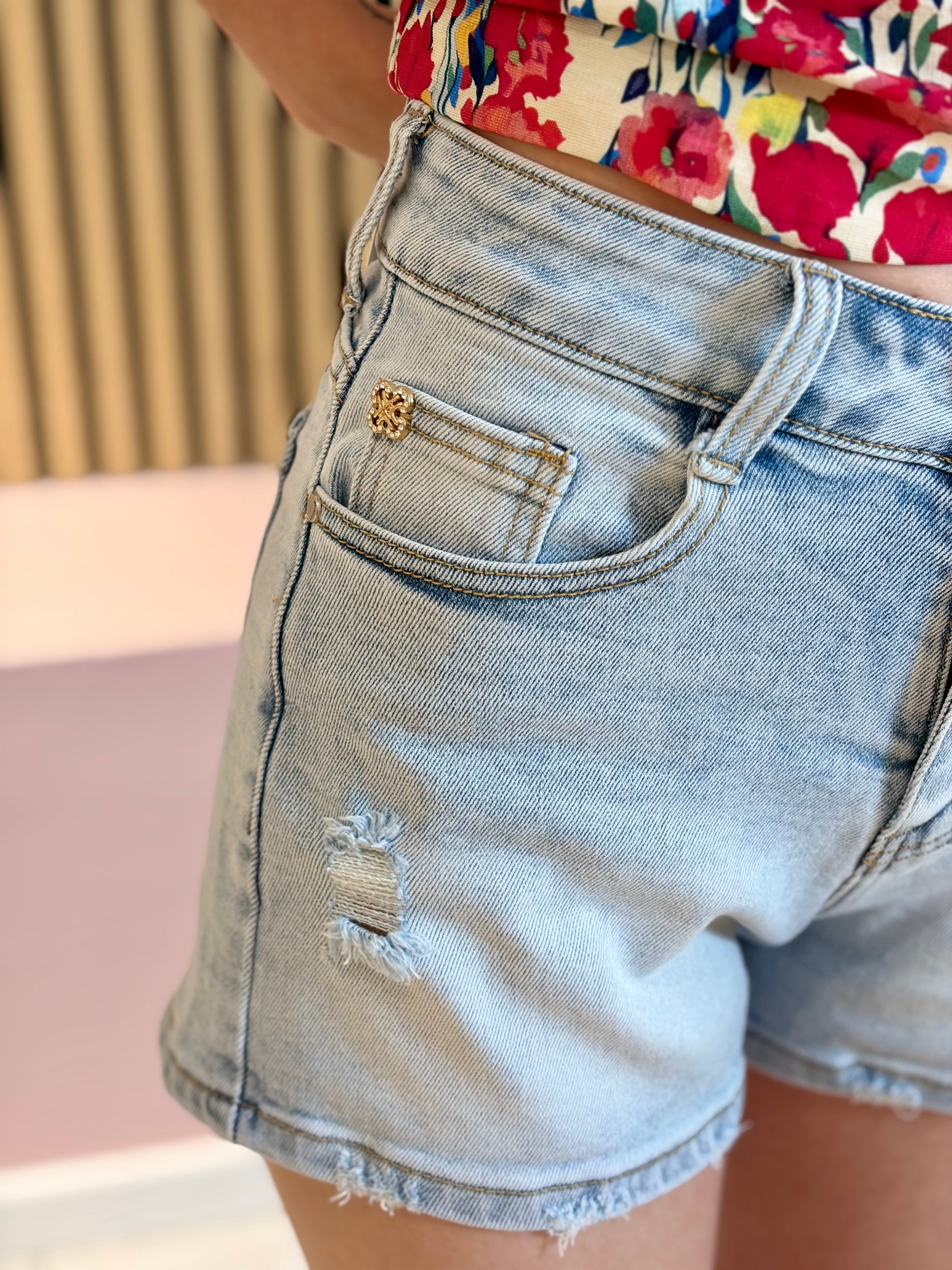 Short - Ella - Bleu
