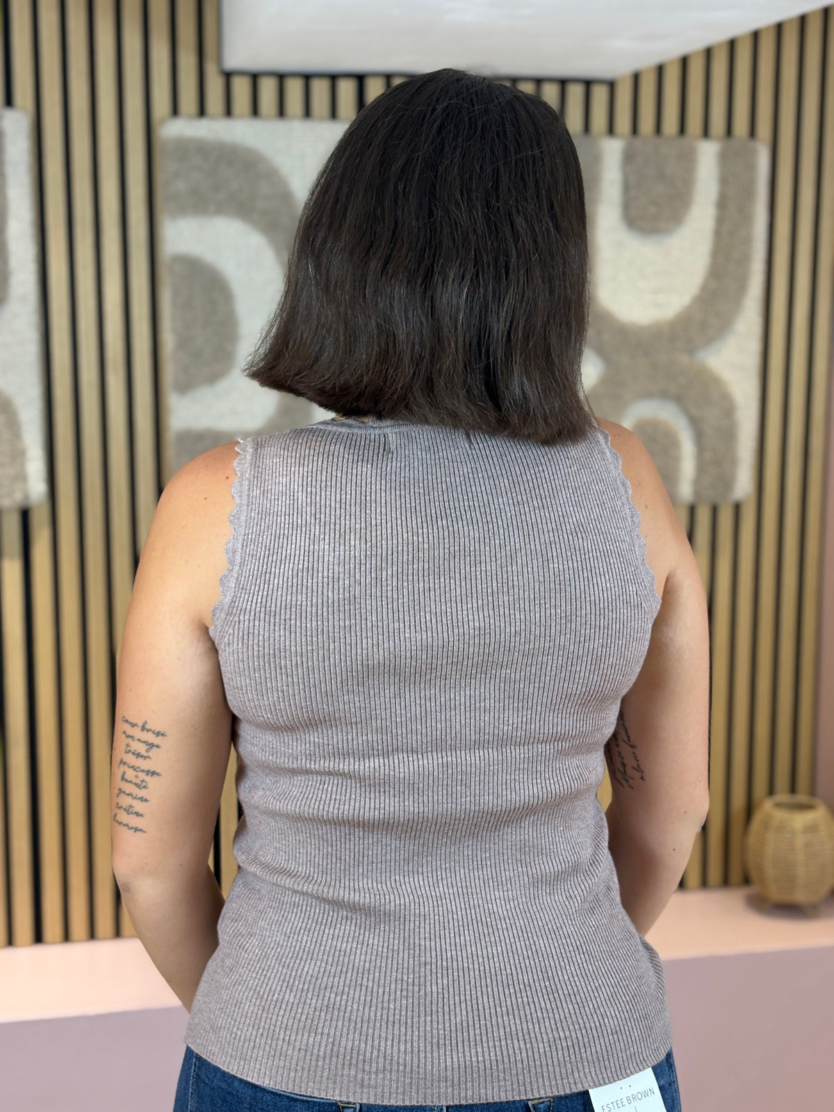 Top -Célia - Taupe