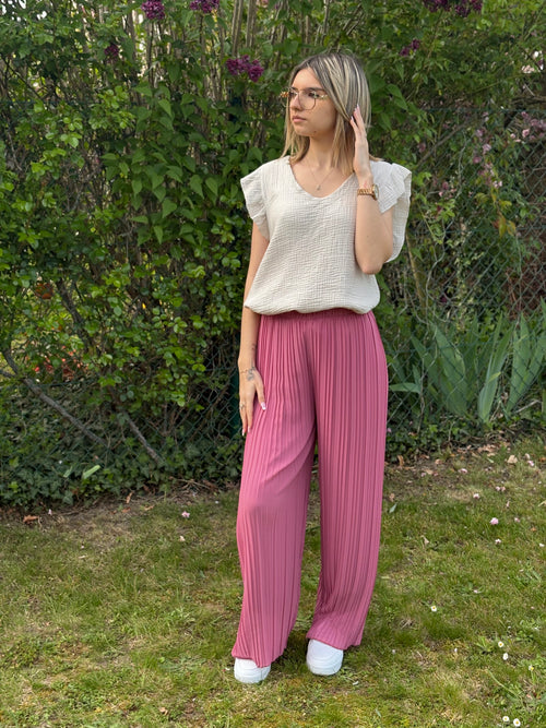 Blouse - Alba - Beige