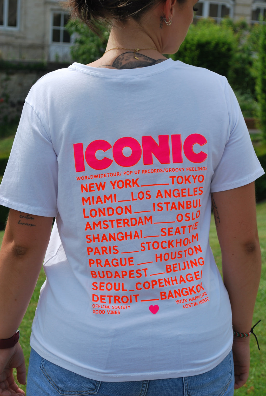 T-shirt - Iconic - Blanc